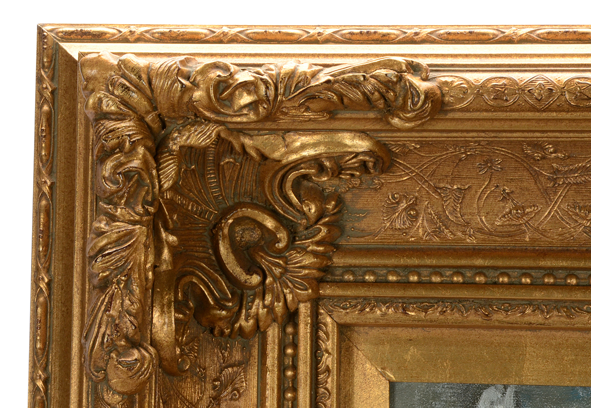 Jin Xin Original Oil Still Life of Lilies on Canvas