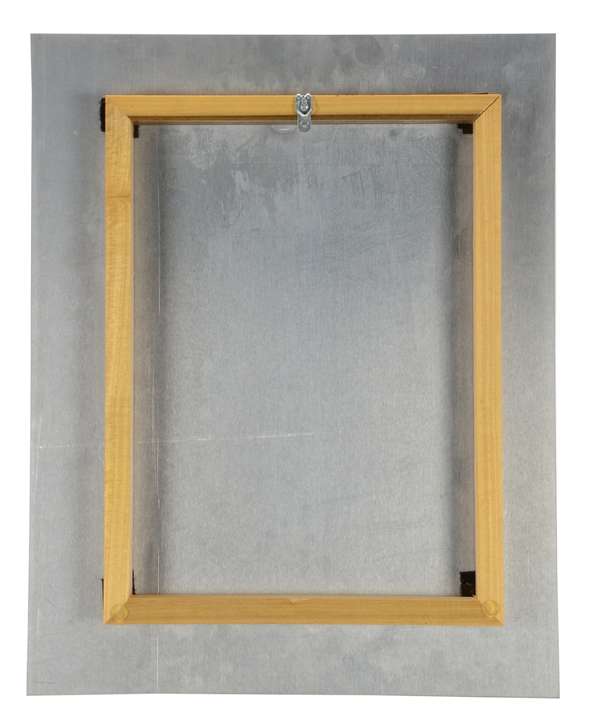 Pair of Deborah Schencke Original Photo Transfers on Brushed Aluminum