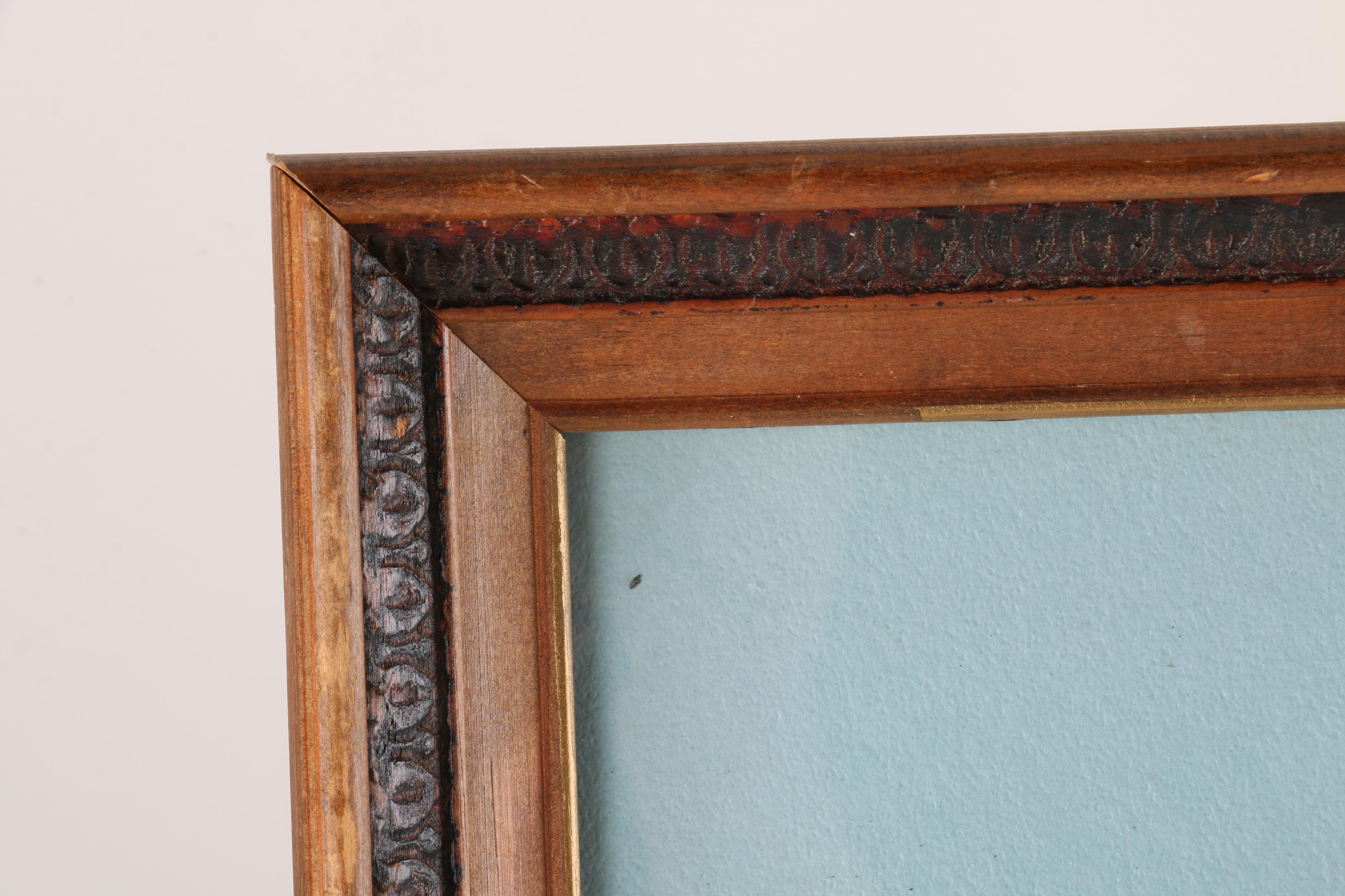 Doe Bartlett Watercolor Painting on Paper "Easthampton Tobacco Barns"