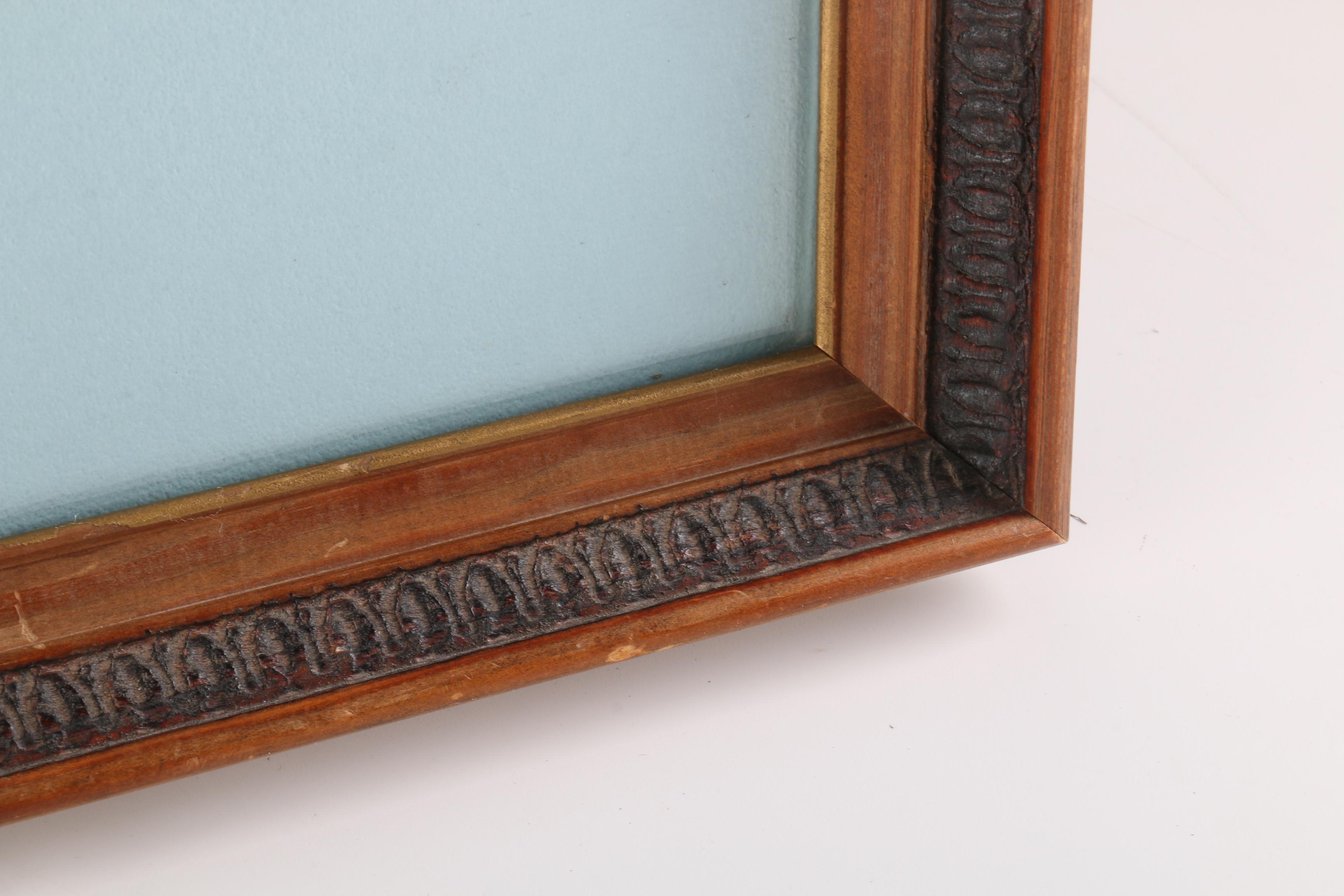 Doe Bartlett Watercolor Painting on Paper "Easthampton Tobacco Barns"