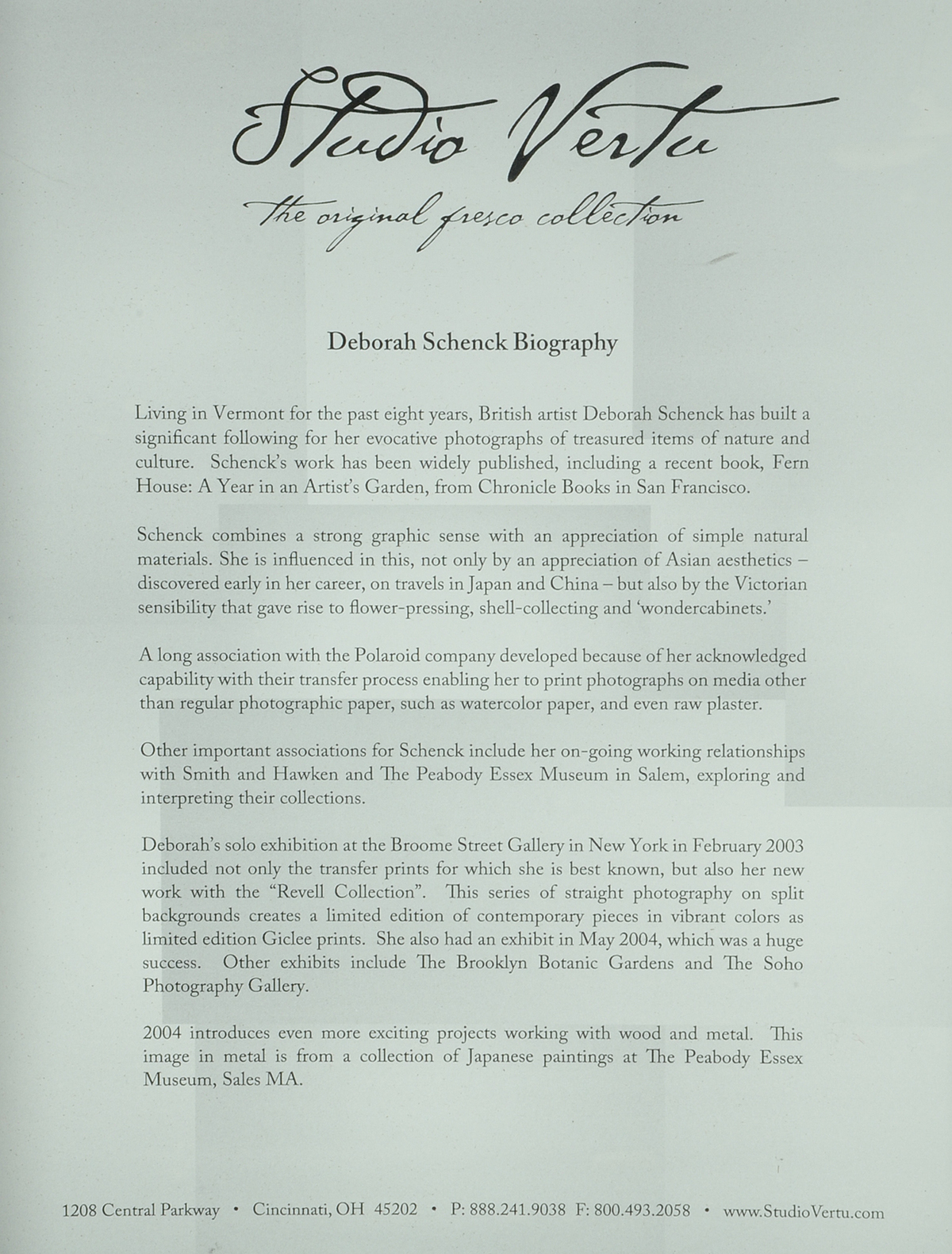 Pair of Deborah Schencke Original Photo Transfers on Brushed Aluminum