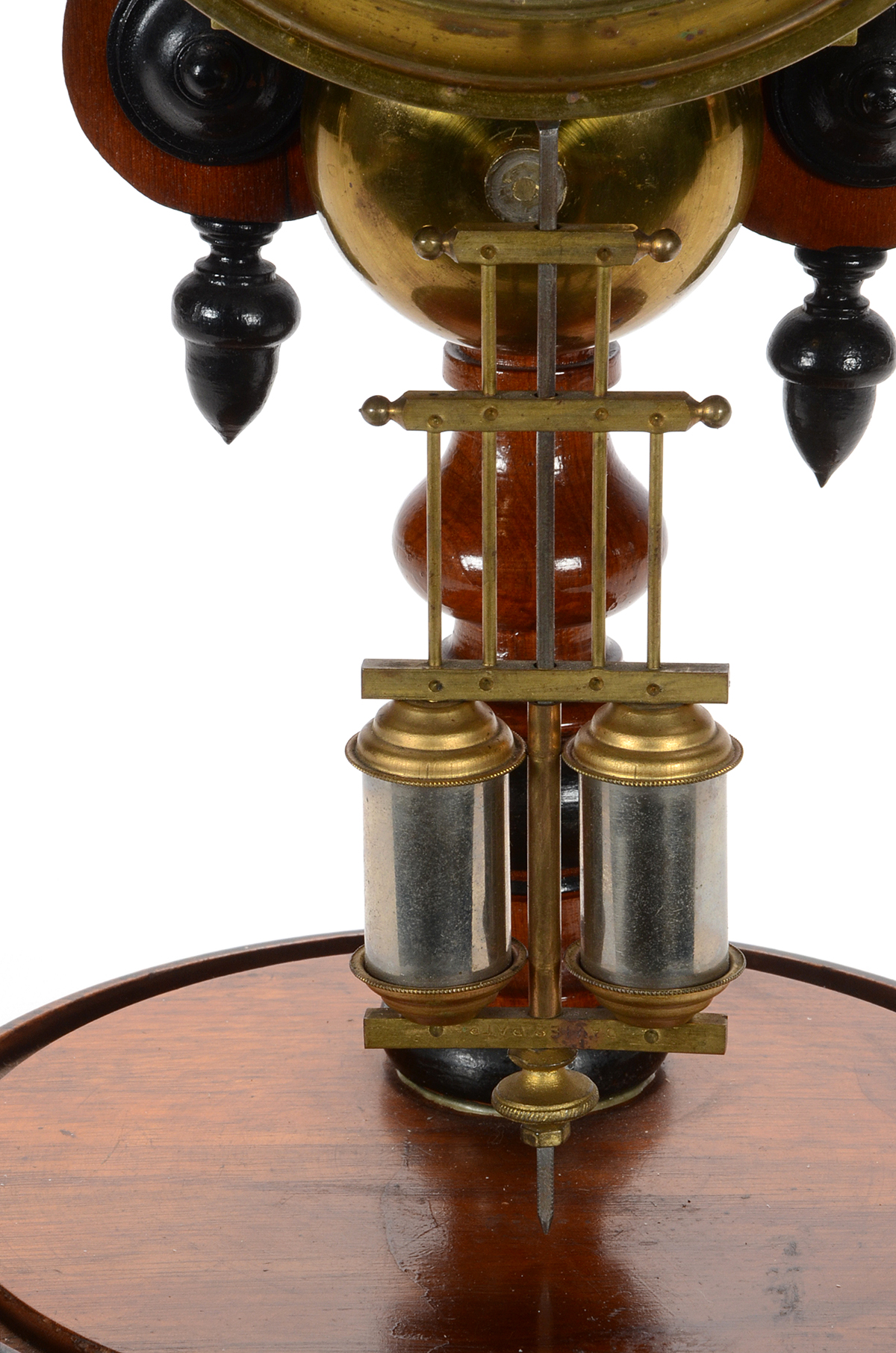 Ansonia "Crystal Palace" Striking Mantel Clock with Glass Dome