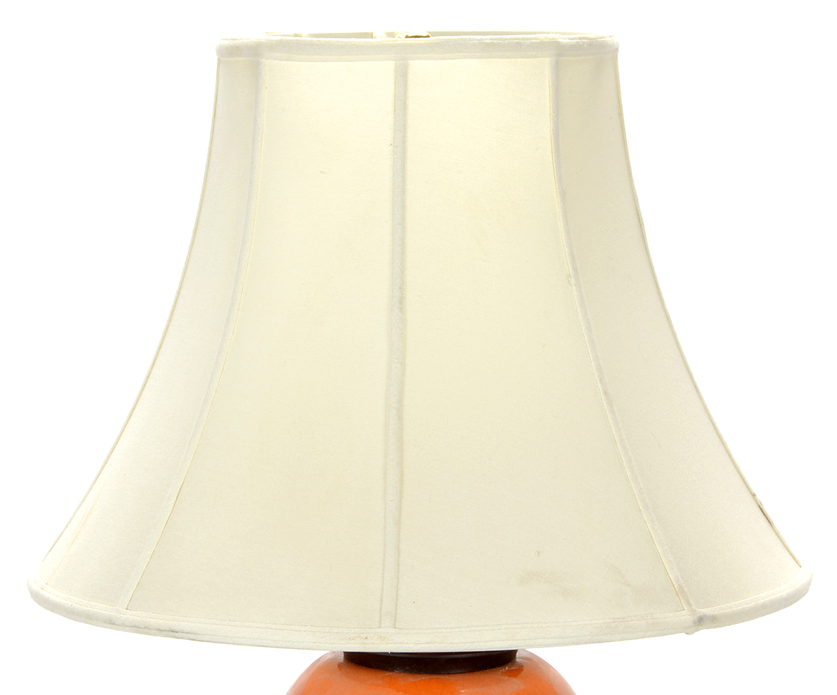 Orange Ceramic Table lamp