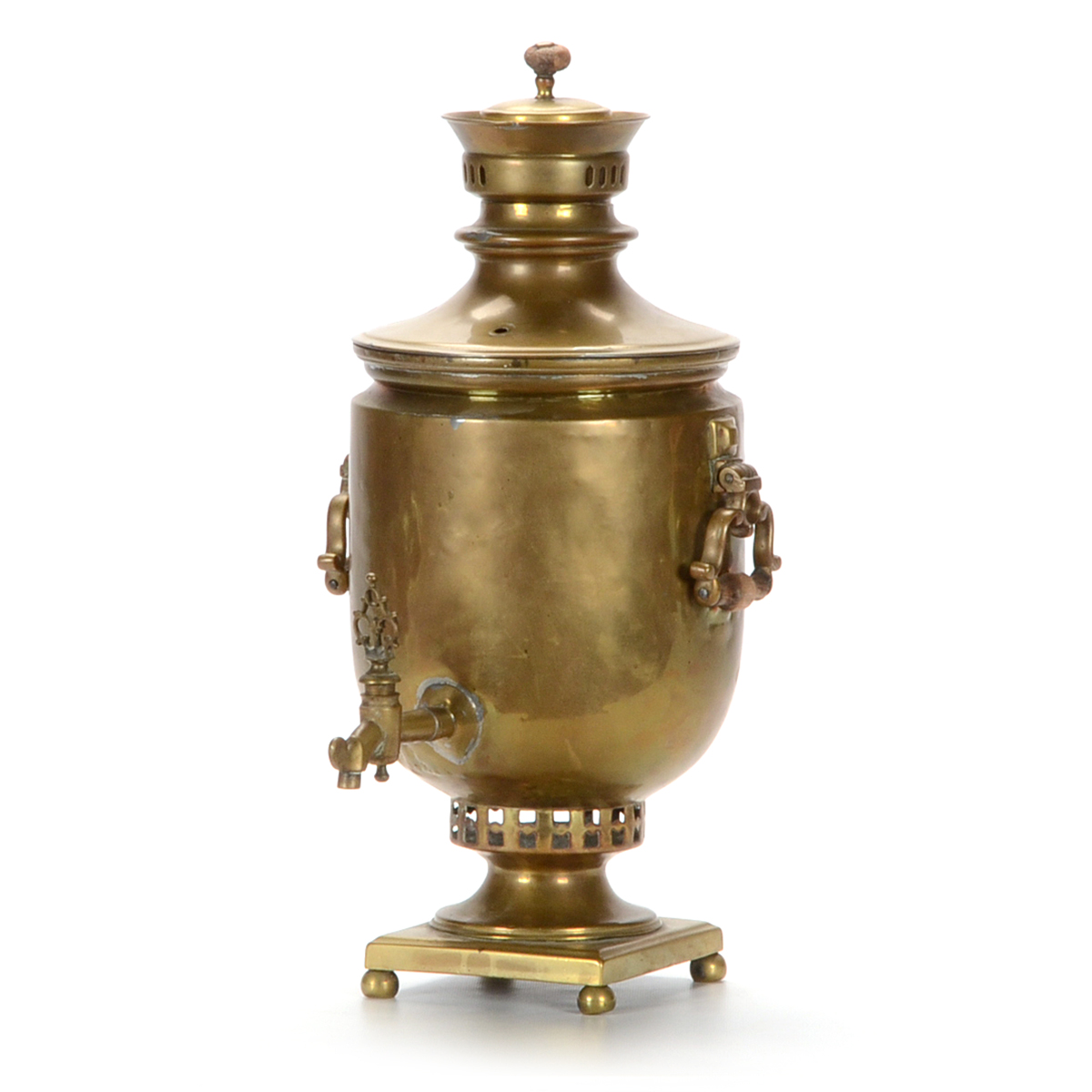Antique Brass Samovar