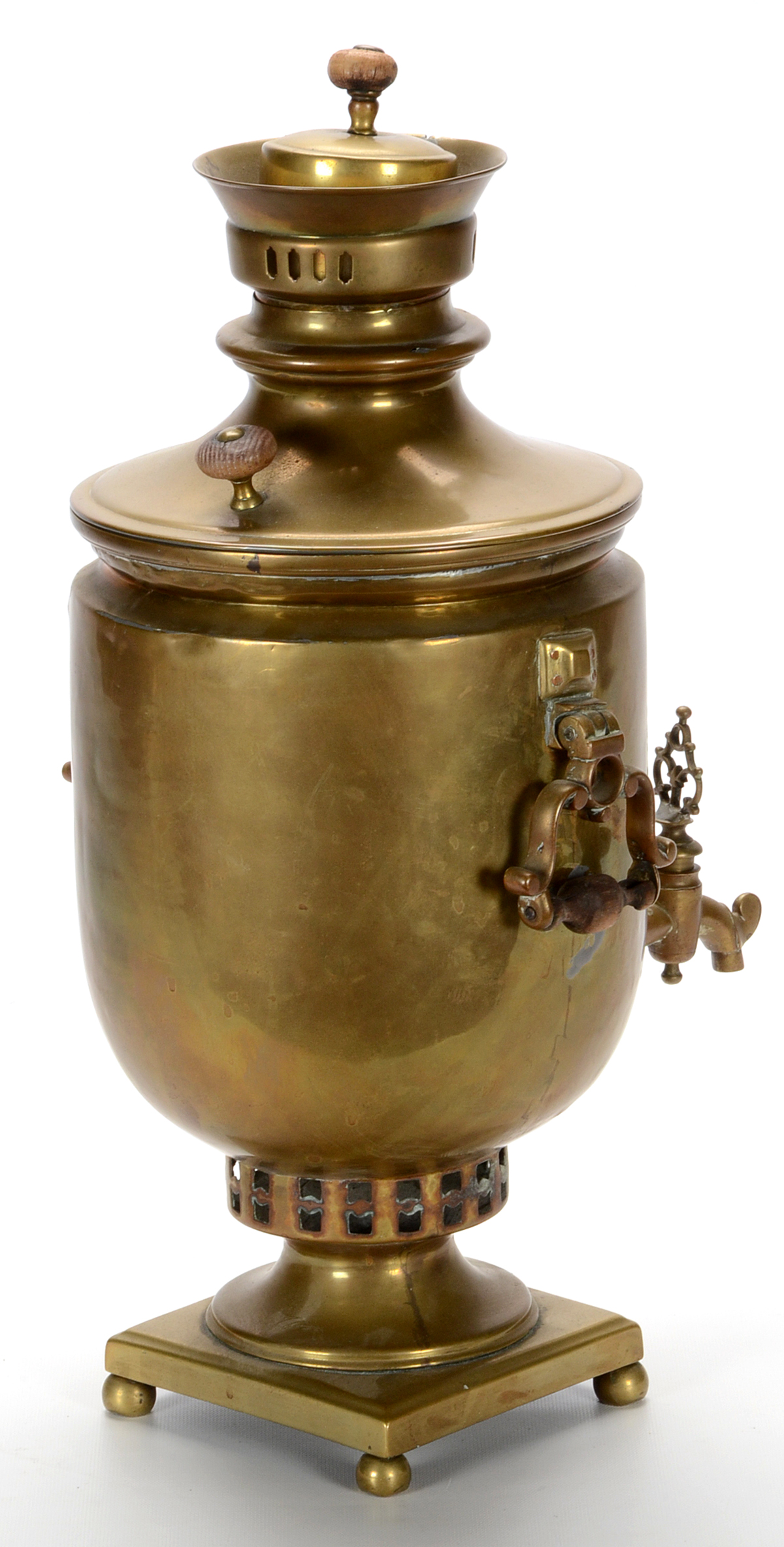 Antique Brass Samovar