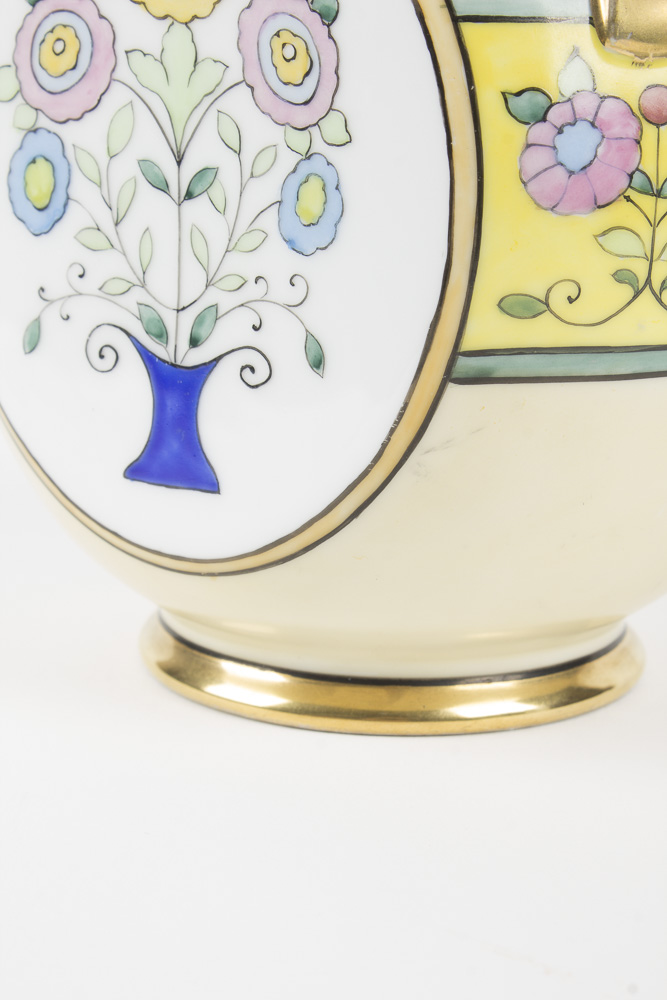 Pair of Japanese Vases Including Nippon and Fukagawa