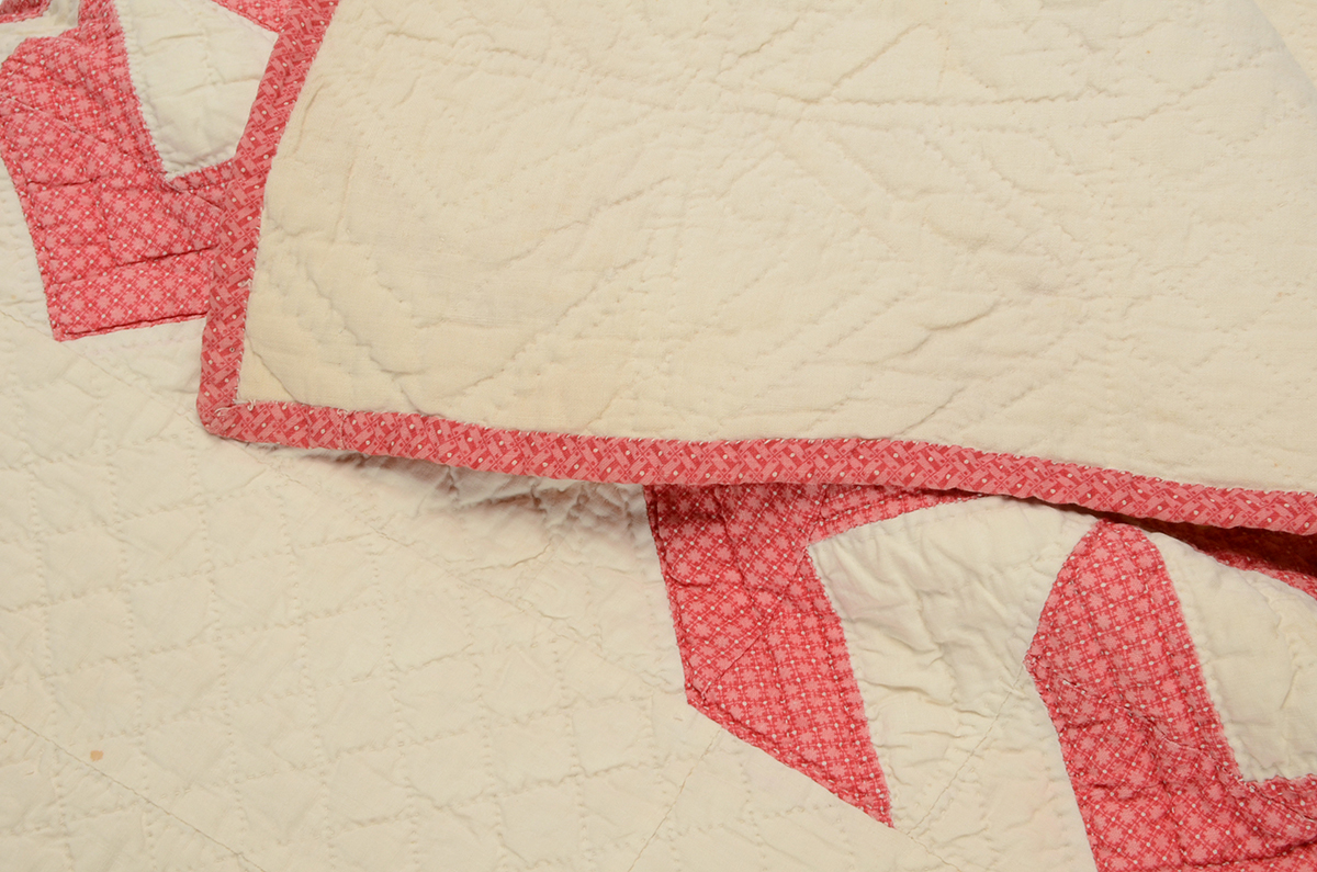 Handcrafted "Pinwheel" Patterned Quilt
