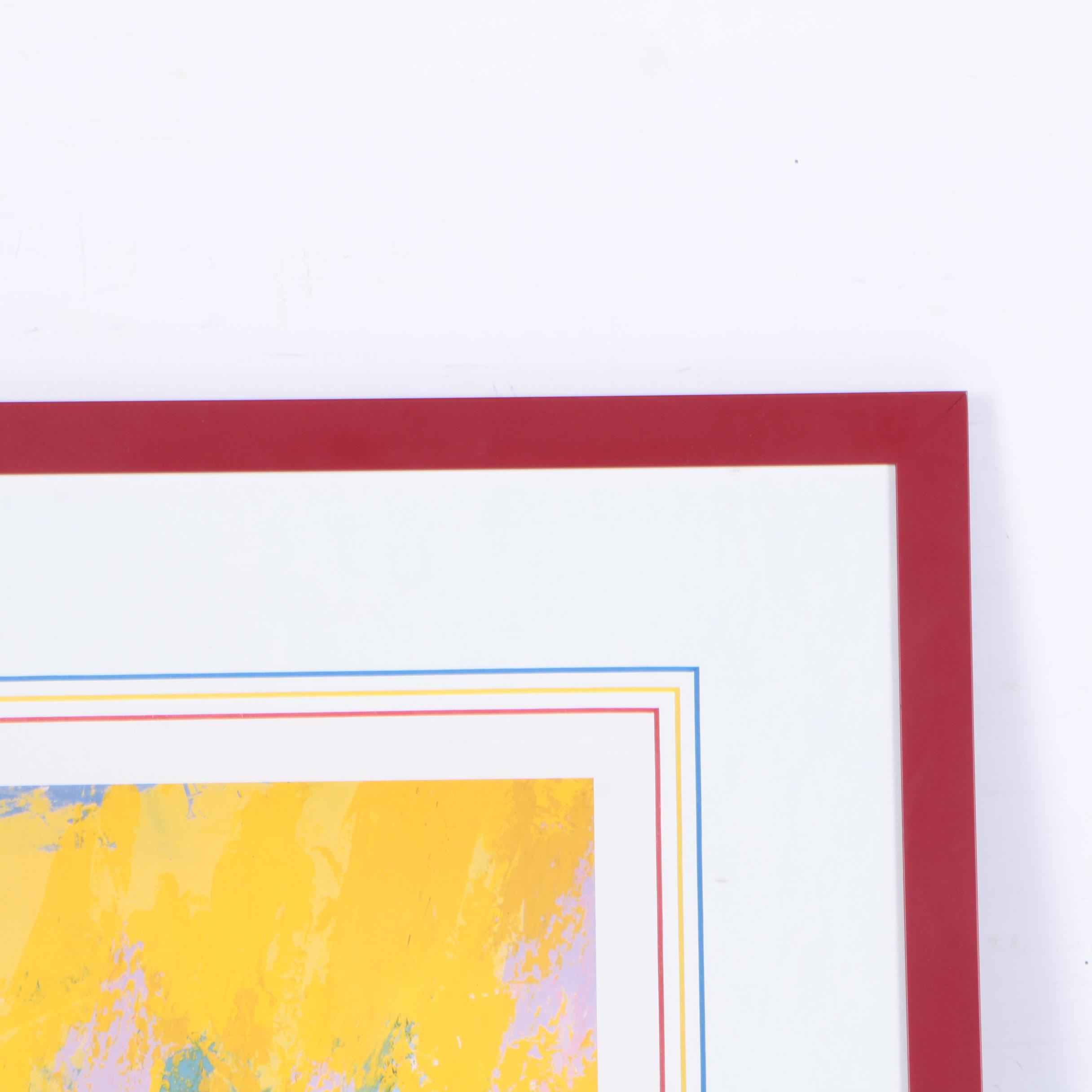 LeRoy Neiman Offset Lithograph of Mark McGwire