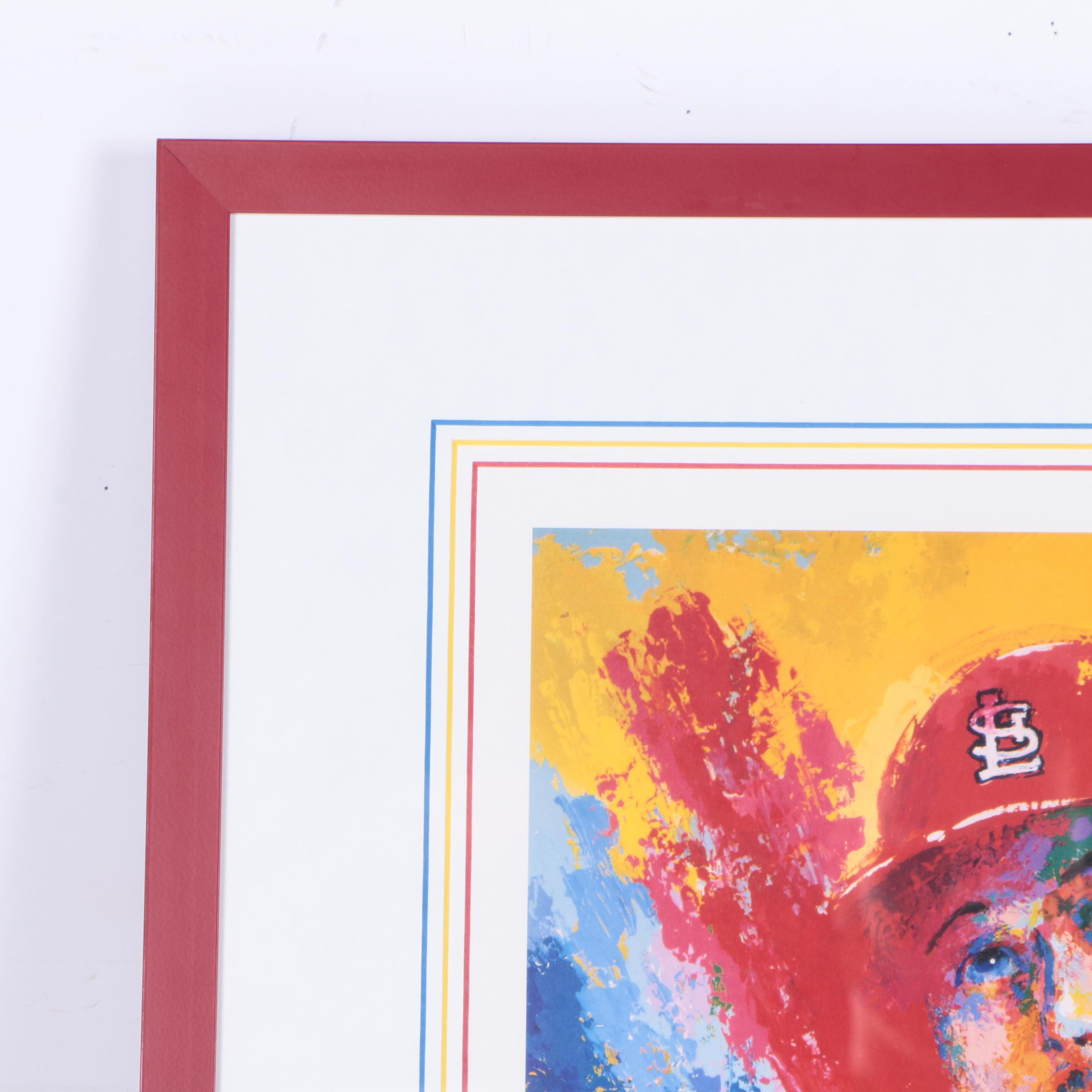 LeRoy Neiman Offset Lithograph of Mark McGwire