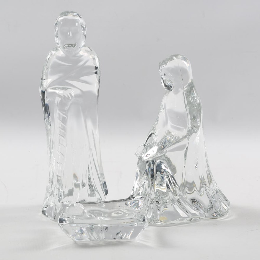 Baccarat Crystal Holy Family