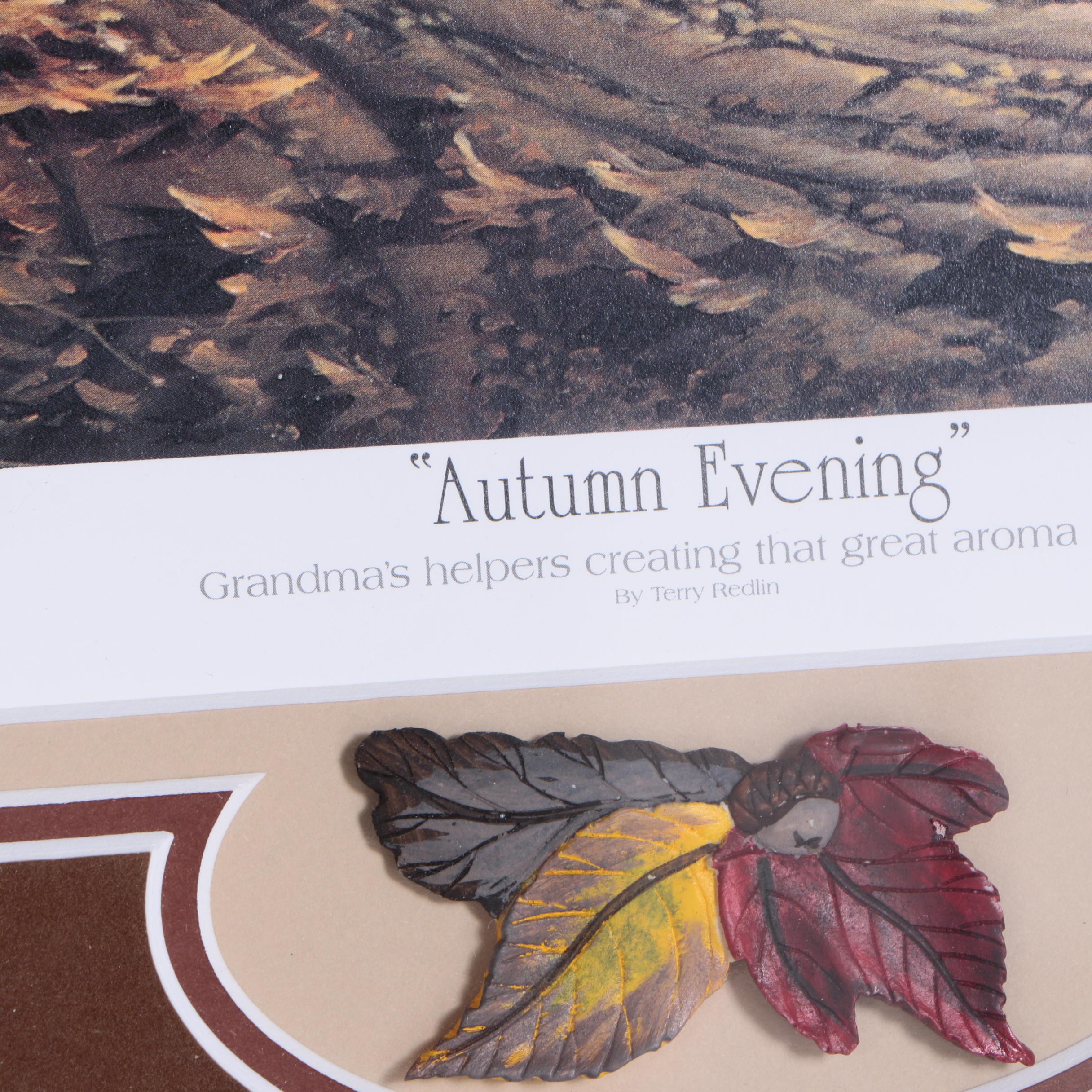 Limited Edition Offset Lithograph After Terry Redlin "Autumn Evening"
