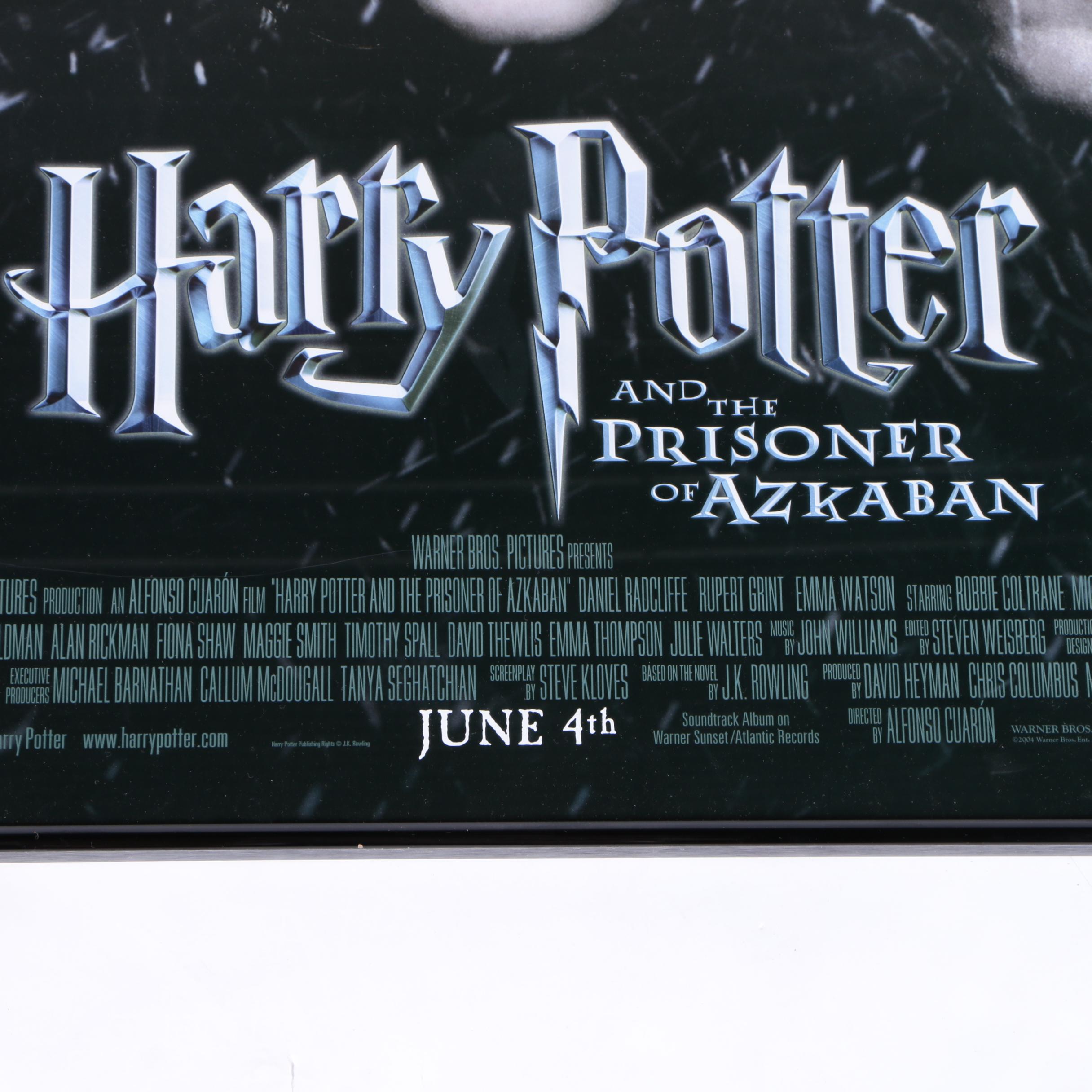 Offset Lithograph Poster "Harry Potter and the Prisoner of Azkaban"