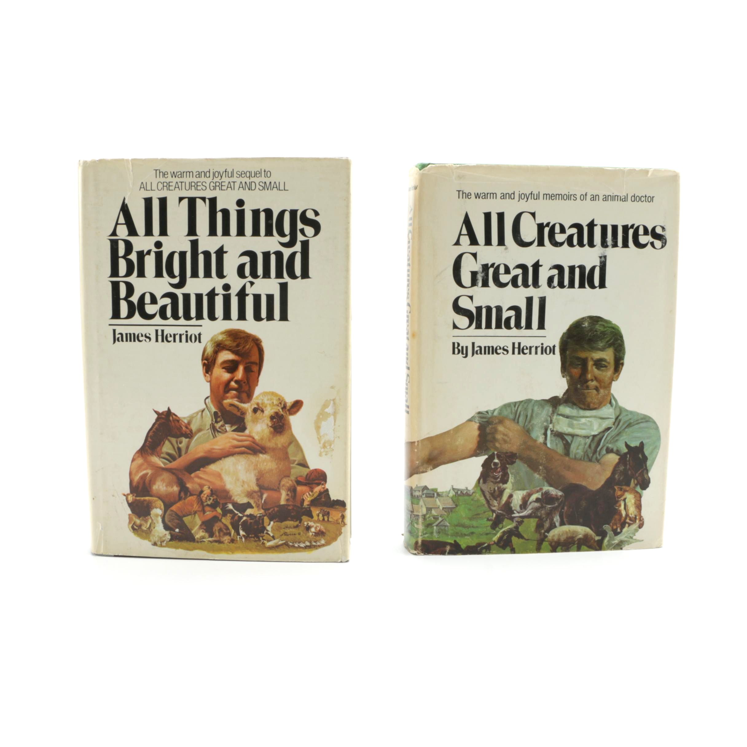 1970s "All Things Bright and Beautiful" and "All Creatures Great and Small" by James Herriot