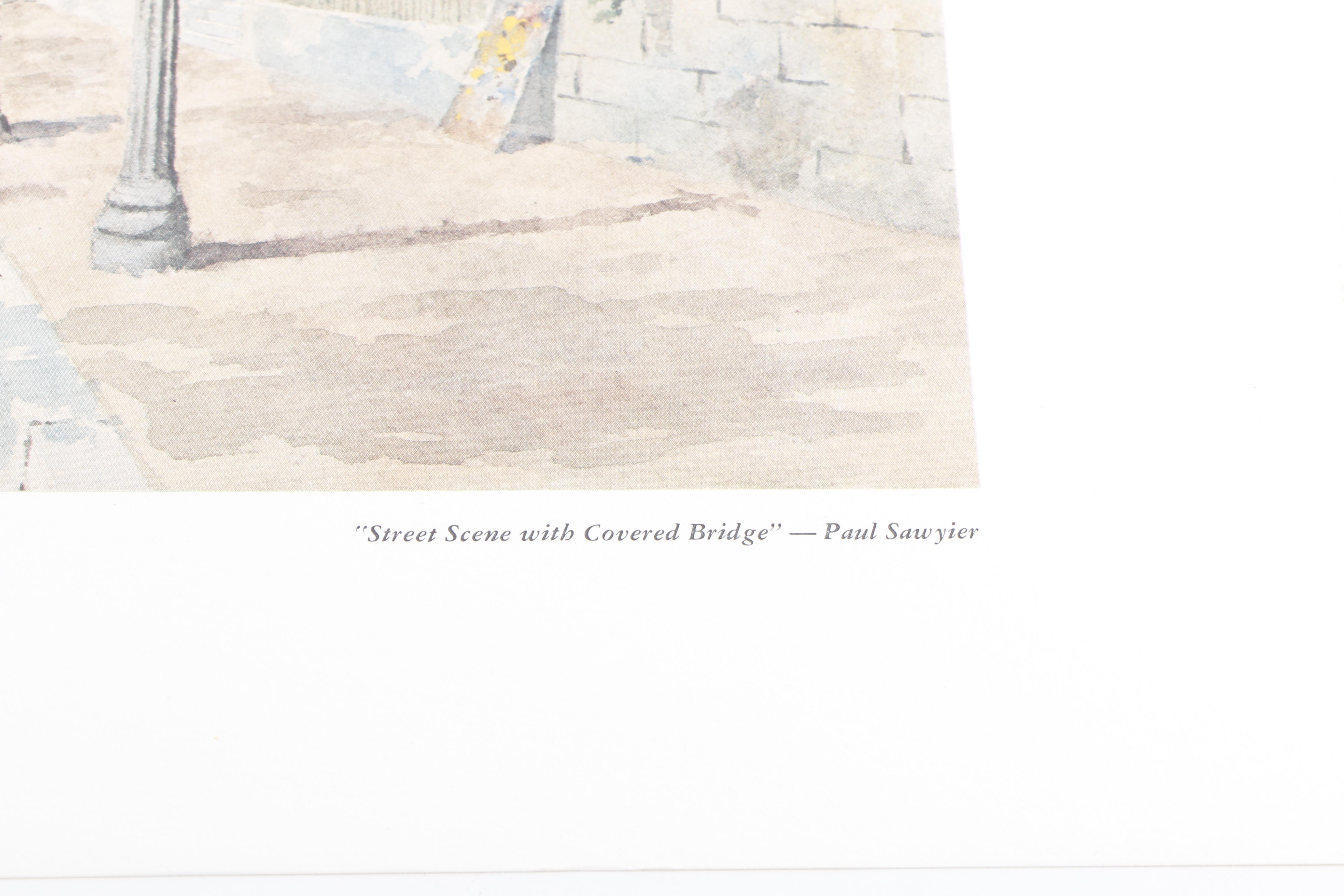 Paul Sawyier Limited Edition Offset Lithographs of Landscapes