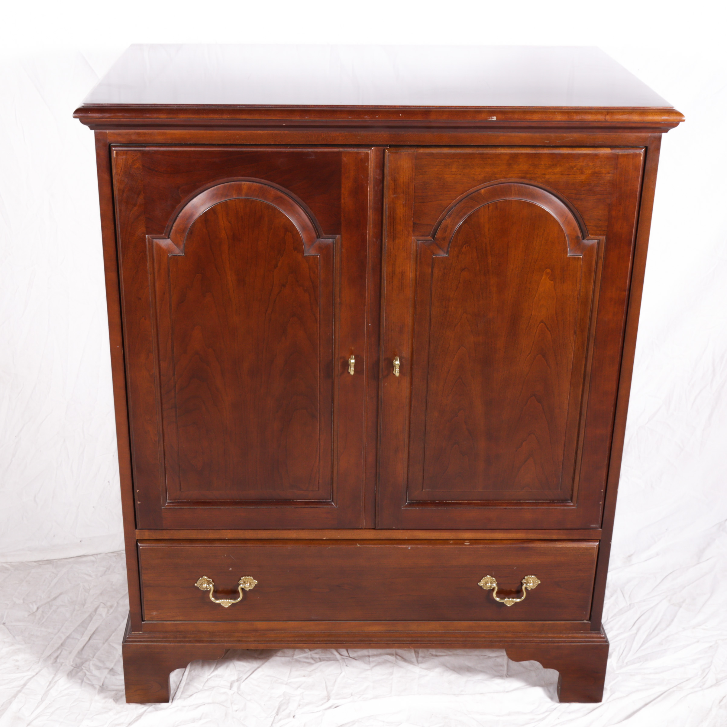 Federal Style Cherry Entertainment Center