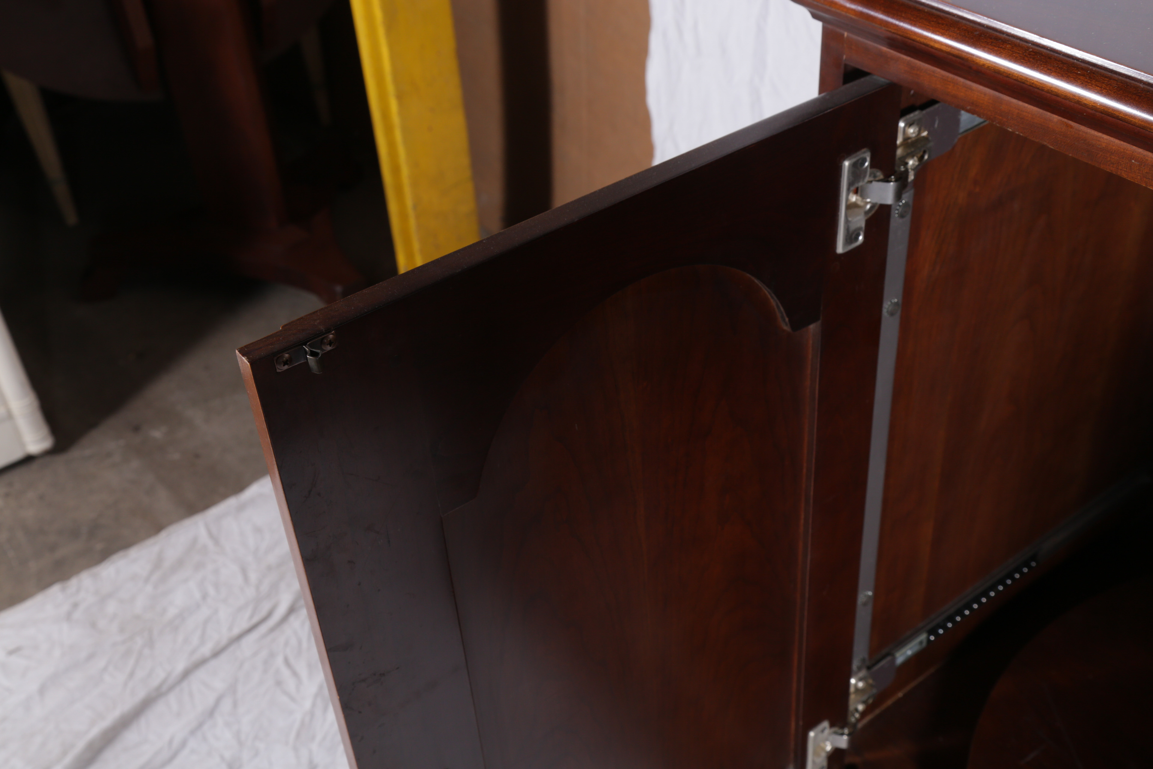 Federal Style Cherry Entertainment Center