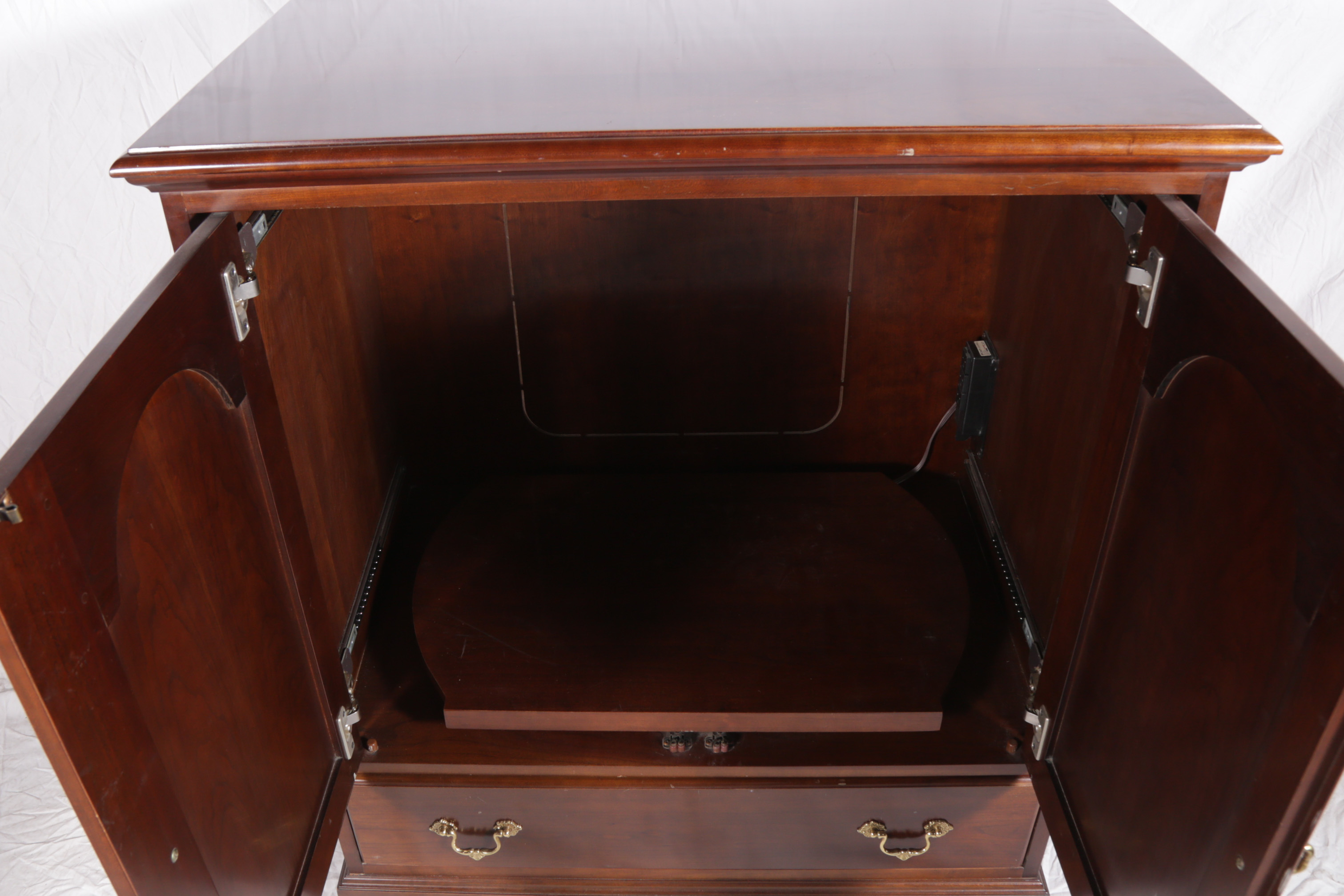 Federal Style Cherry Entertainment Center