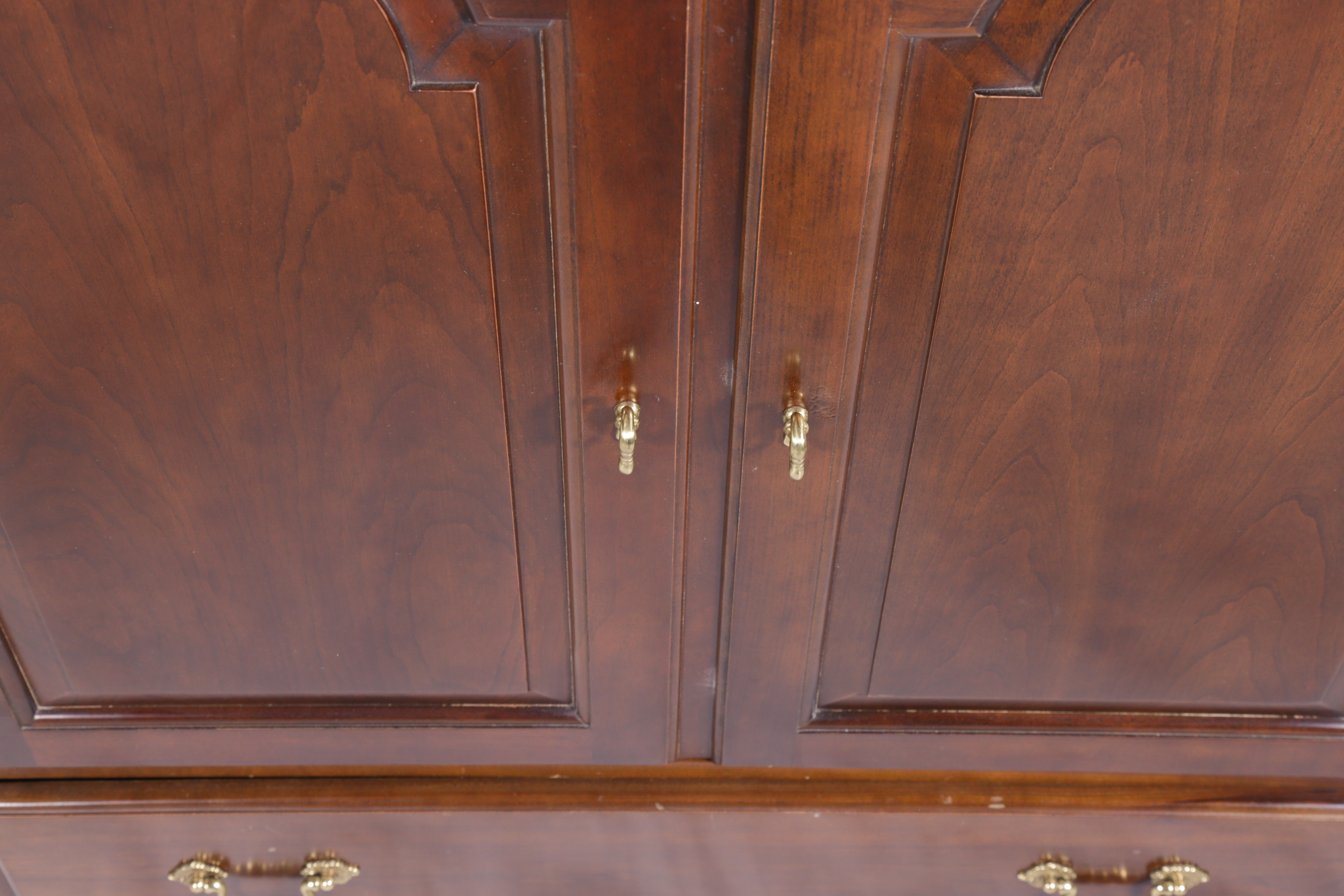 Federal Style Cherry Entertainment Center