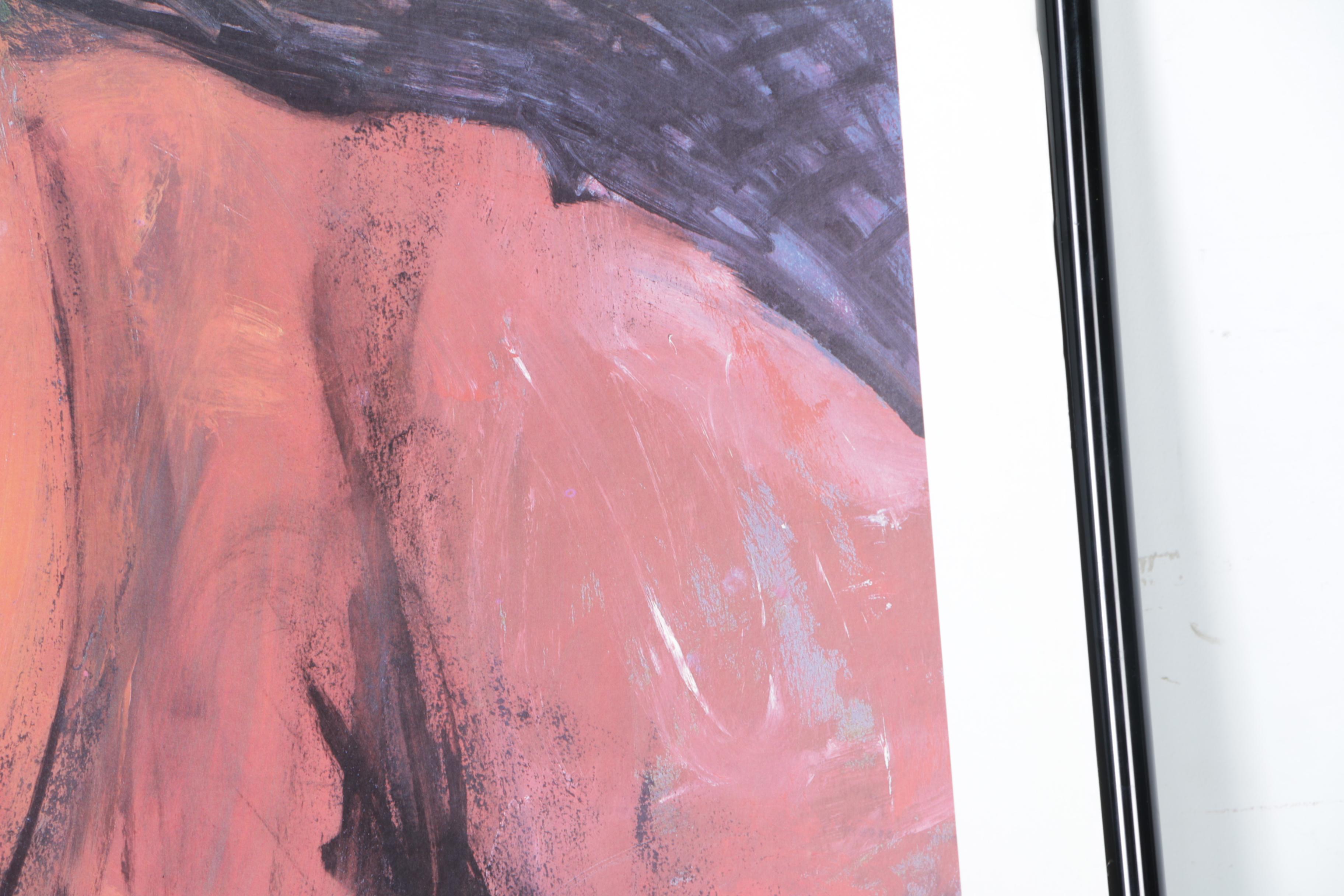 1983 Jim Dine Limited Edition Offset Lithographic Poster for the "Kentucky Center for the Arts"