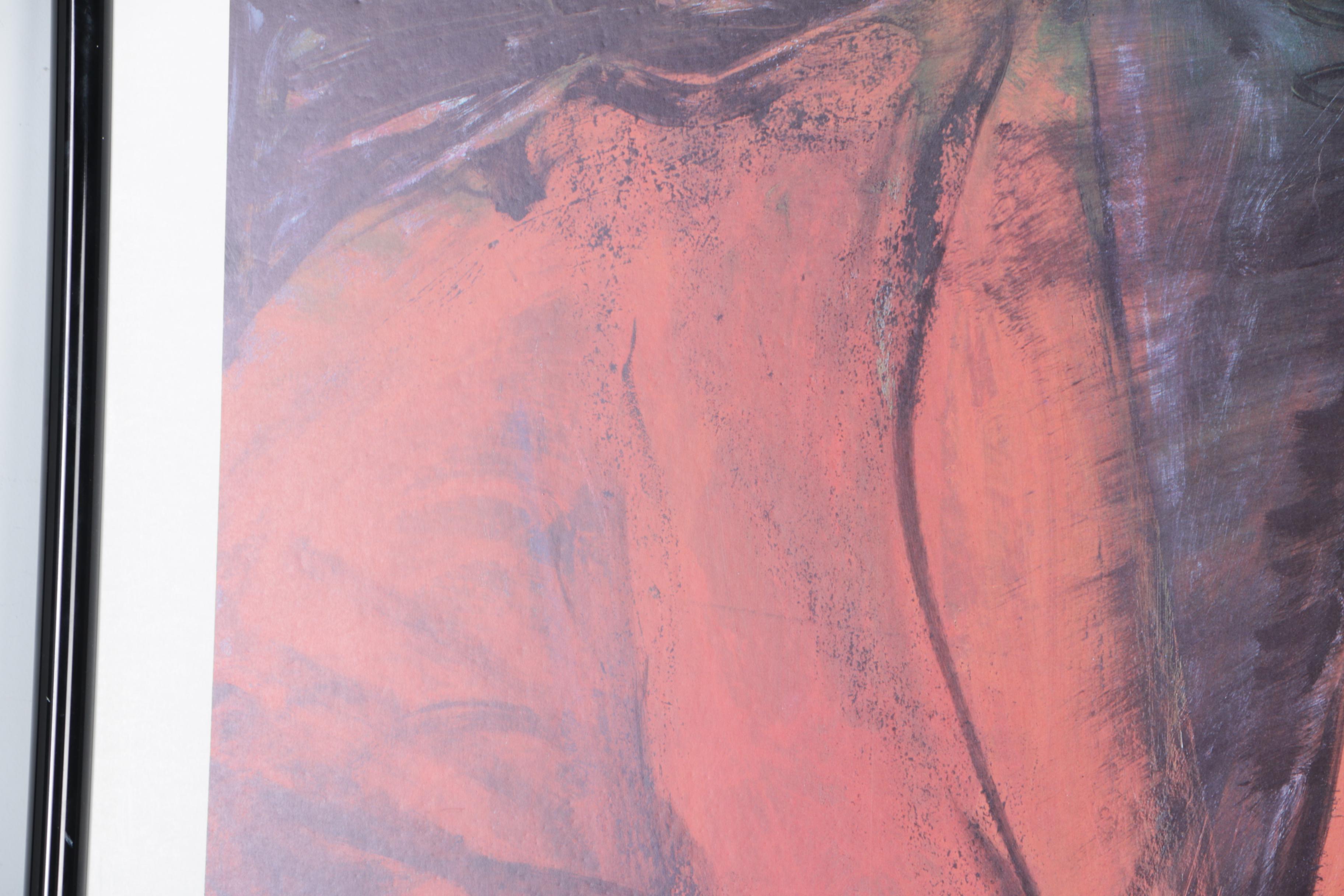 1983 Jim Dine Limited Edition Offset Lithographic Poster for the "Kentucky Center for the Arts"