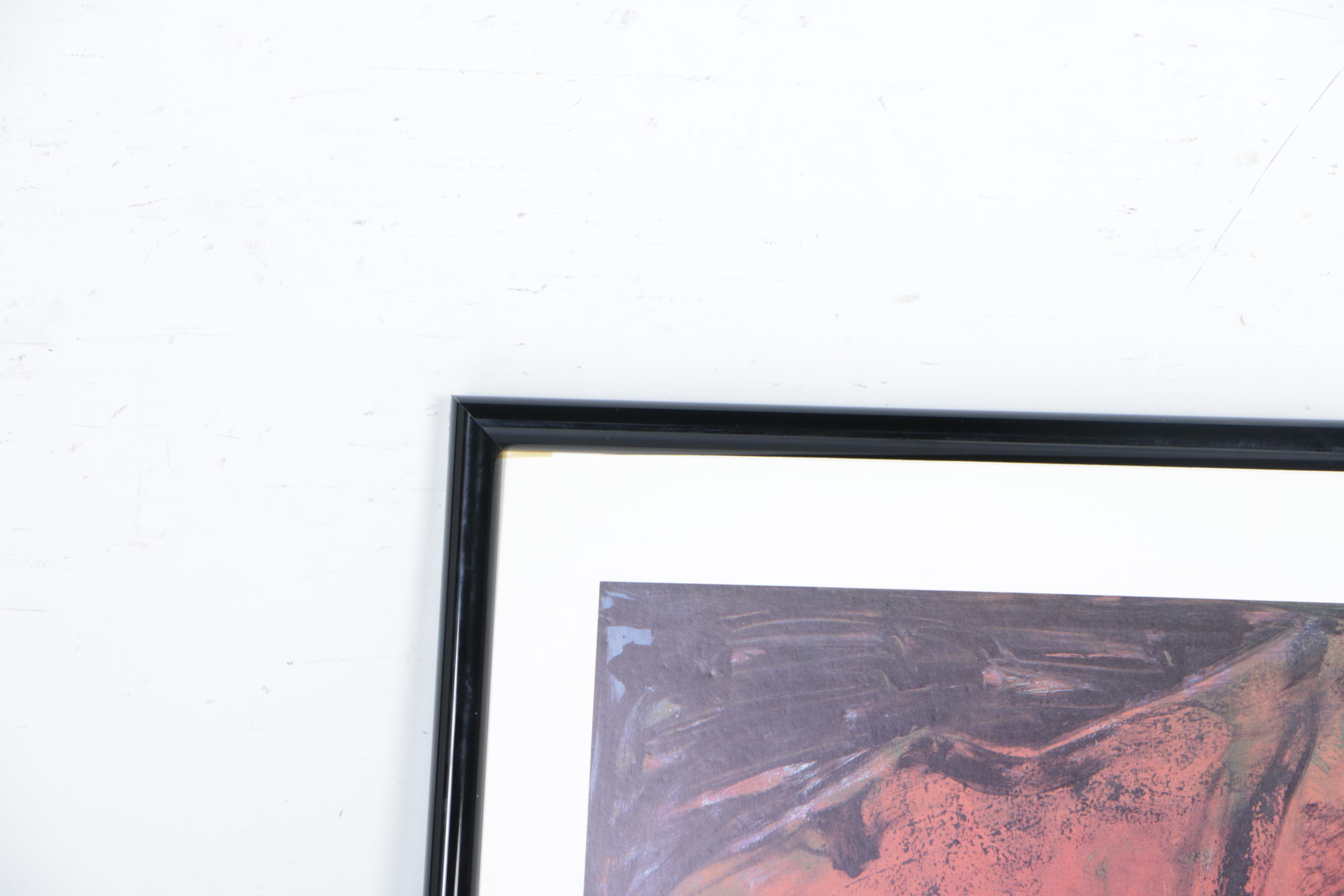 1983 Jim Dine Limited Edition Offset Lithographic Poster for the "Kentucky Center for the Arts"