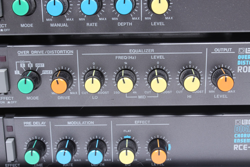 Boss Micro Rack Series Components