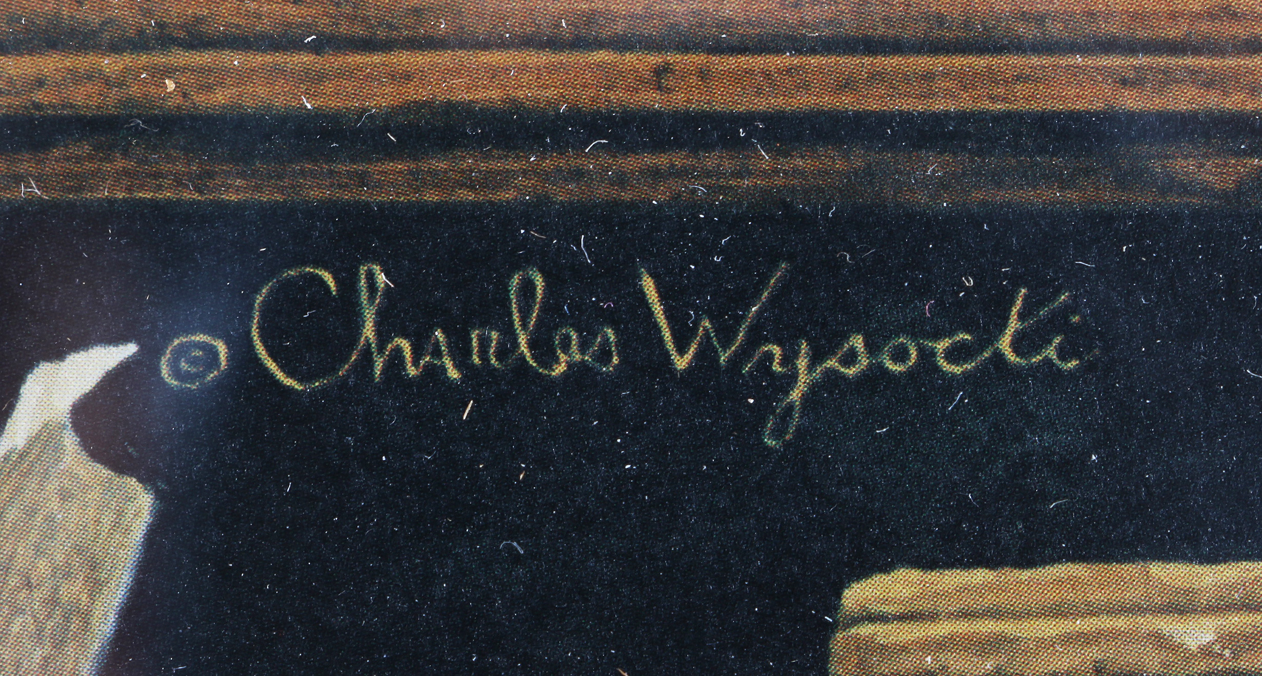 Charles Wysocki Limited Edition Offset Lithograph "Frederick the Literate"