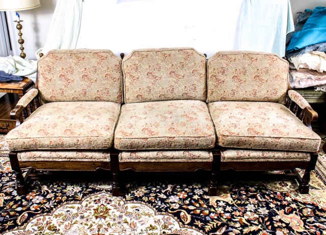 Colonial Style Sofa