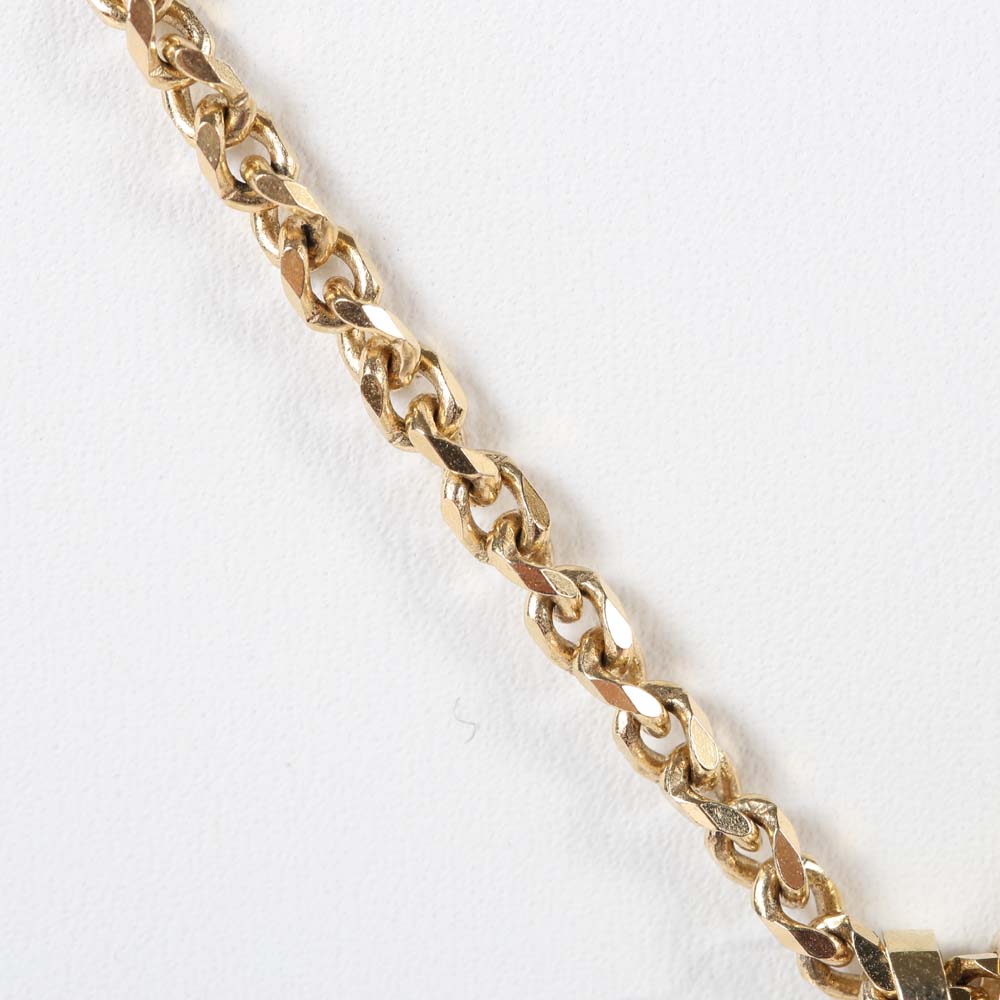 14K Gold Coat of Arms Pendant in Frame