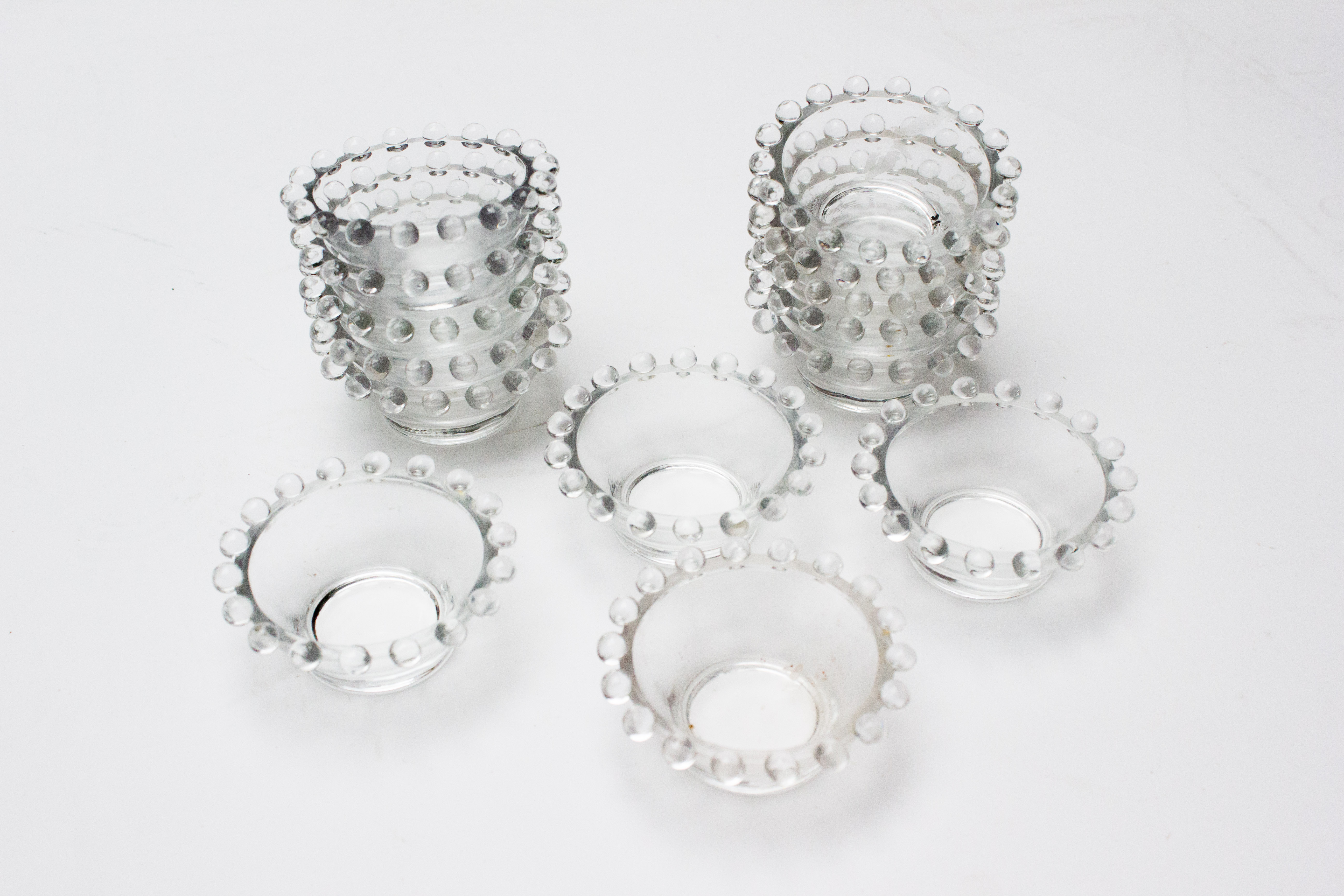 Collection of Imperial Glass "Candlewick" Tableware