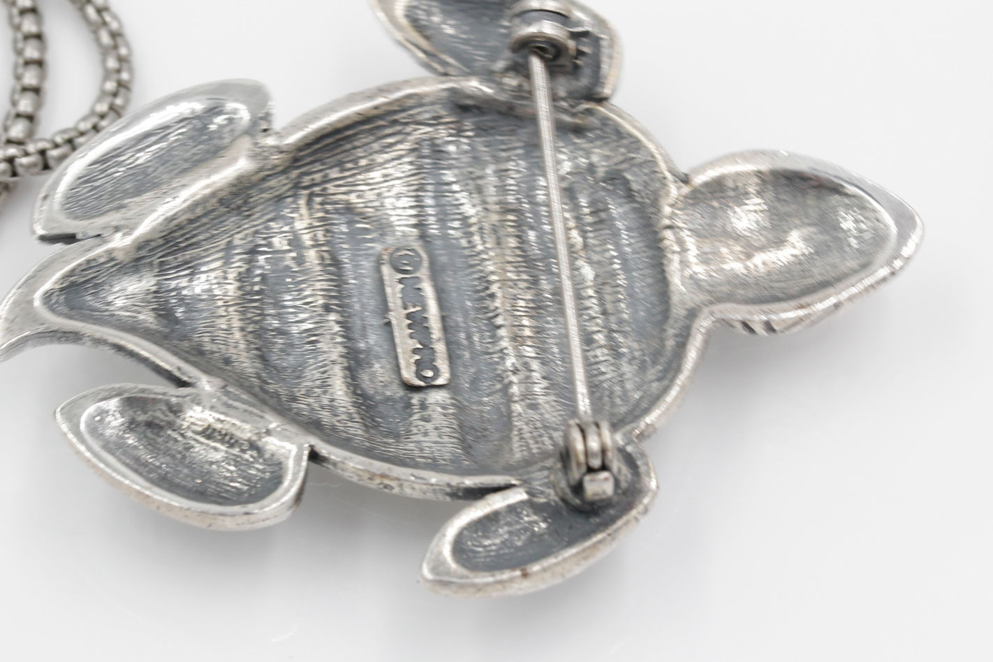 Three Fashion Bracelets and Turtle Brooch