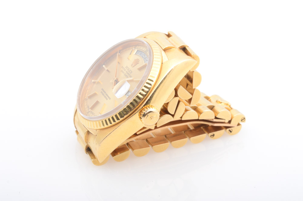 18K Yellow Gold Rolex Presidential Watch