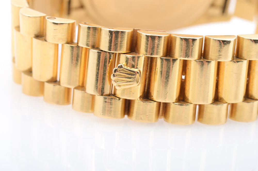 18K Yellow Gold Rolex Presidential Watch