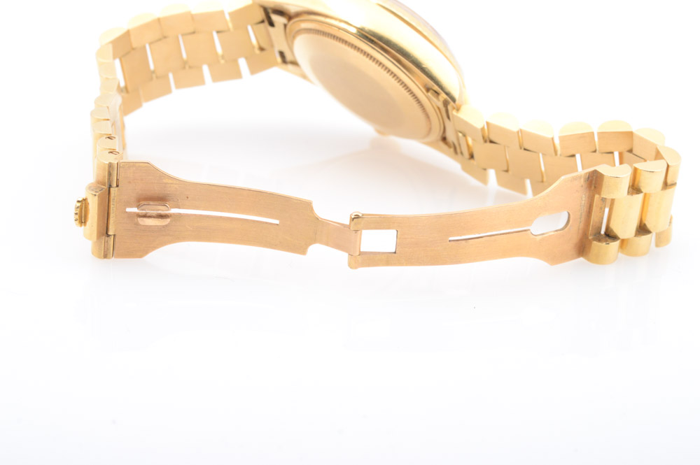 18K Yellow Gold Rolex Presidential Watch