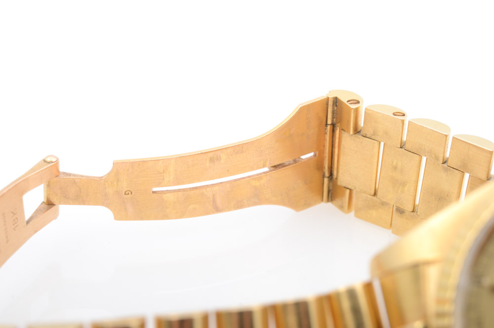 18K Yellow Gold Rolex Presidential Watch