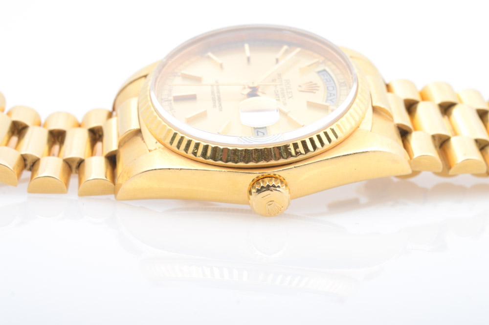 18K Yellow Gold Rolex Presidential Watch