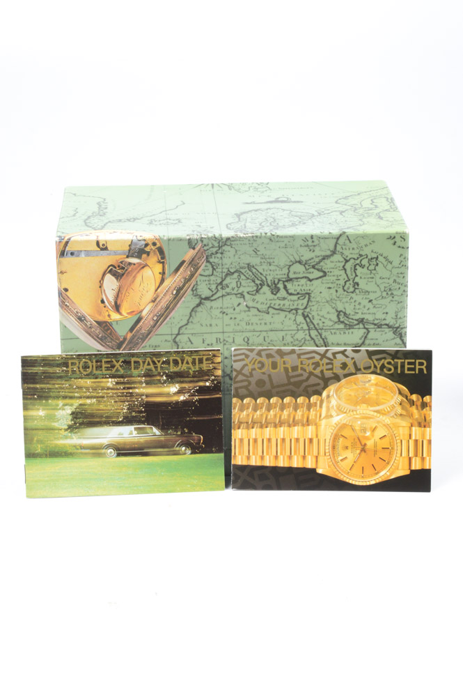 18K Yellow Gold Rolex Presidential Watch