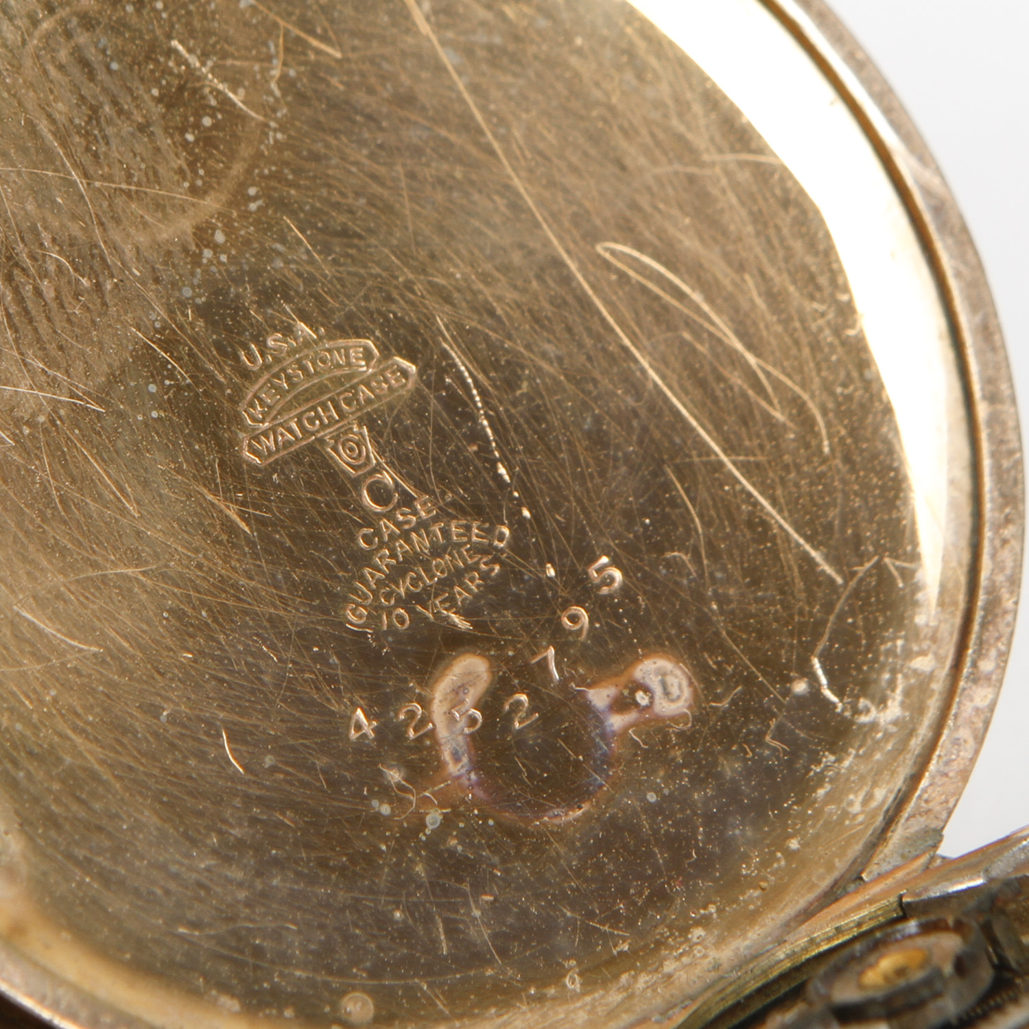 Vintage Elgin Gold Filled Hunter Pocket Watch