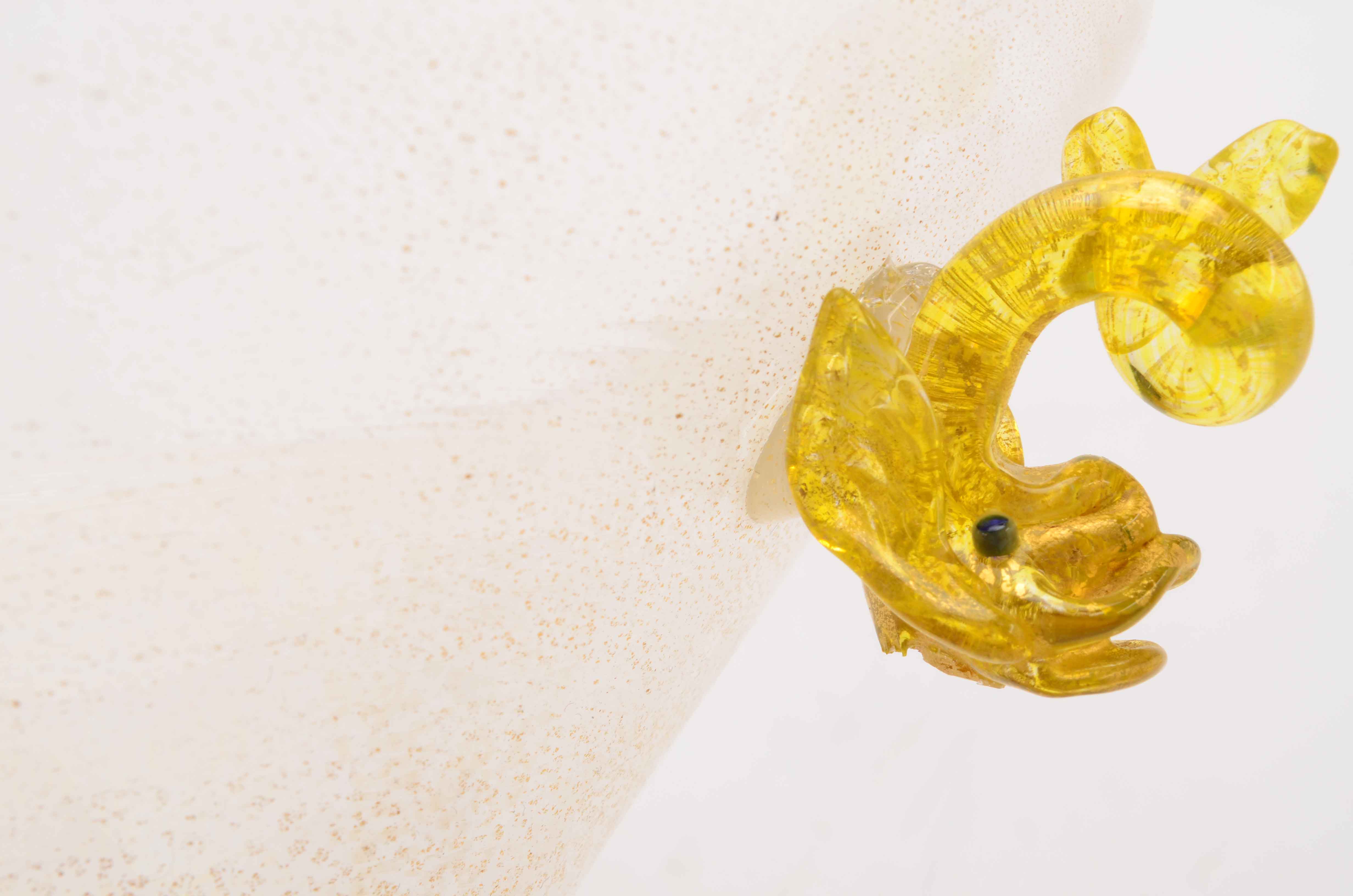 Hand Blown Glass Murano Saiviati Luncheon Set