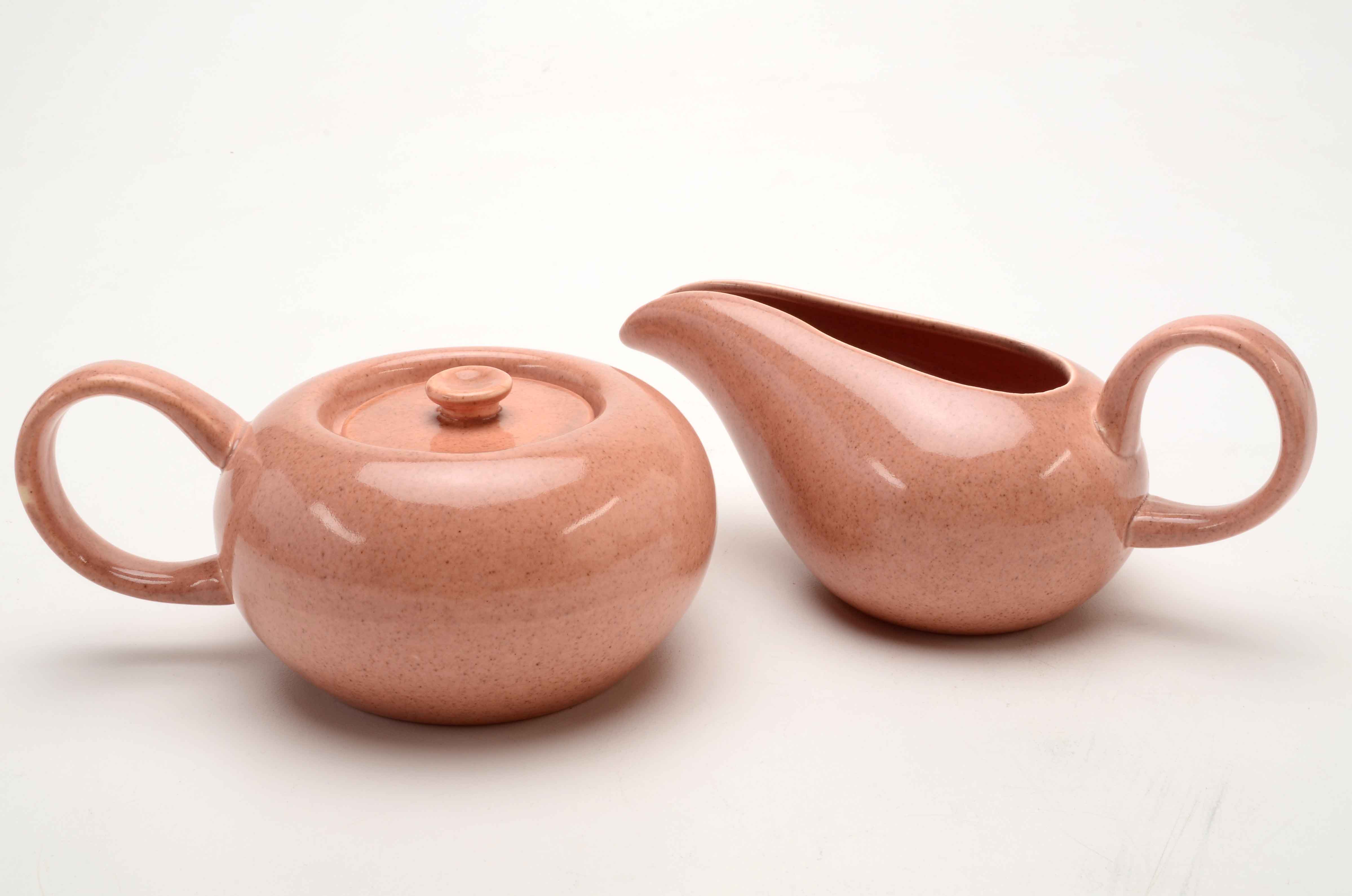 Fifty-Two Piece Set of Russel Wright "American Modern" Dishes