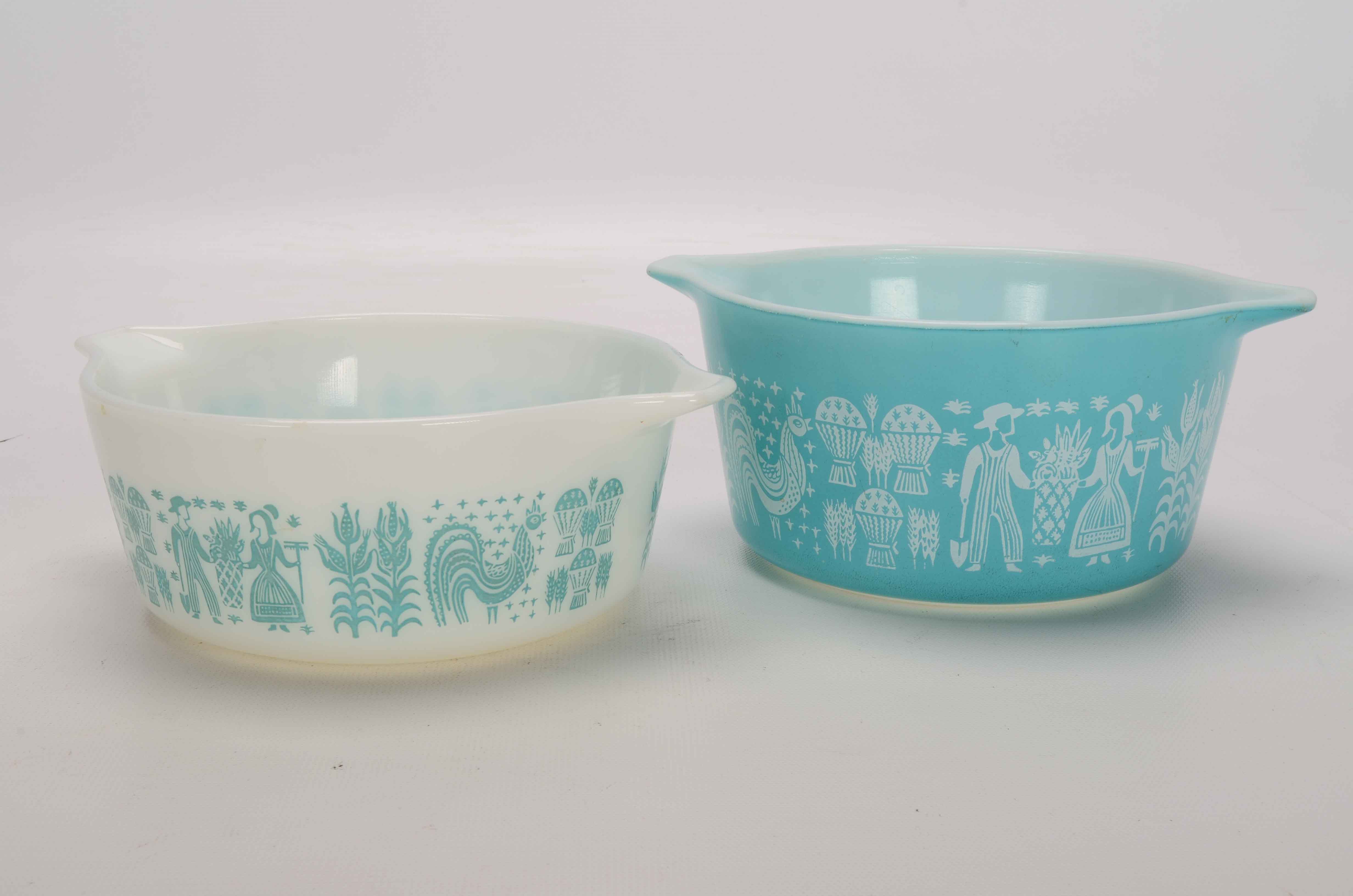 Vintage Pyrex ¨Amish Butterprint¨ Set