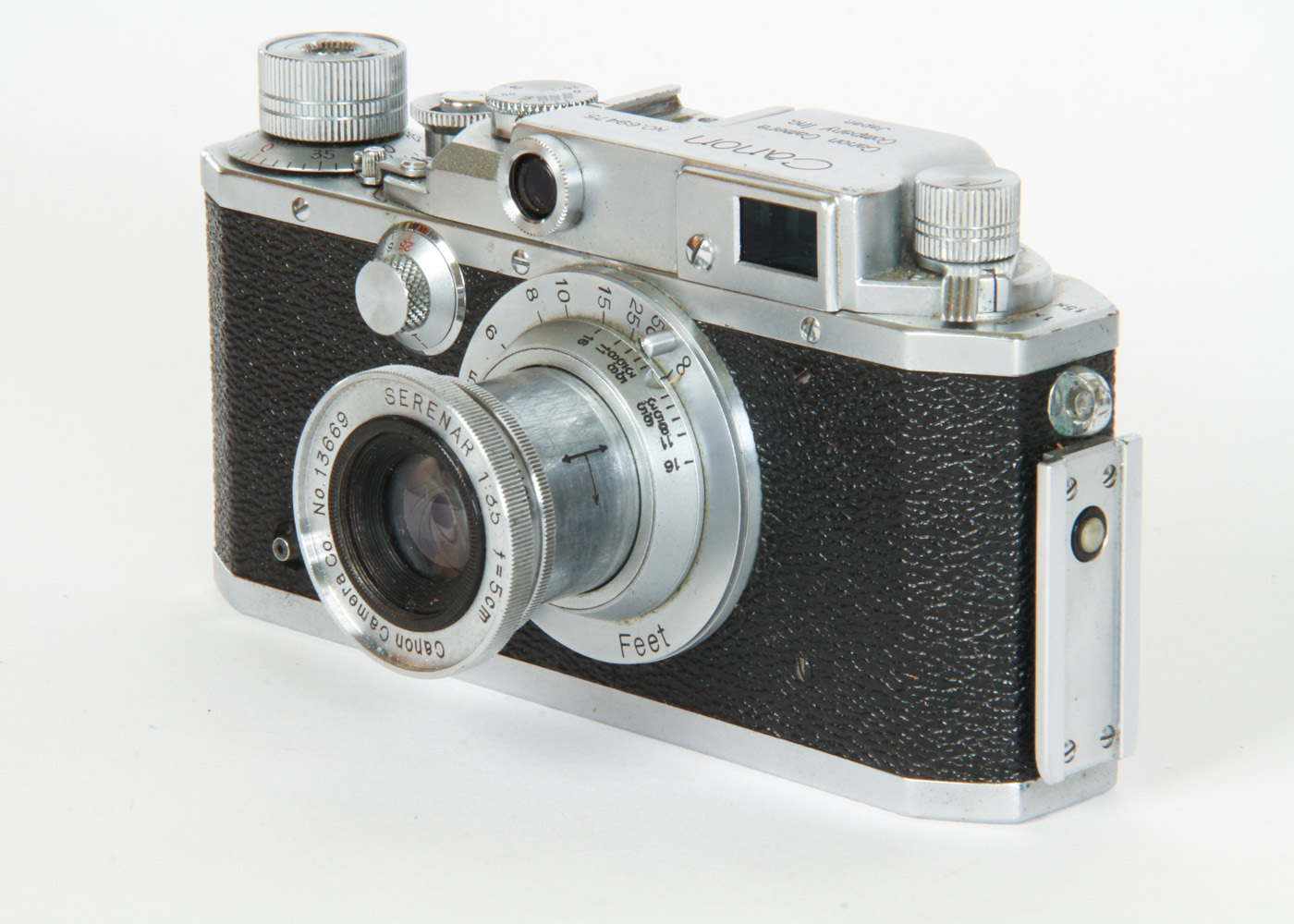 Collection of Vintage Canon 35mm Cameras