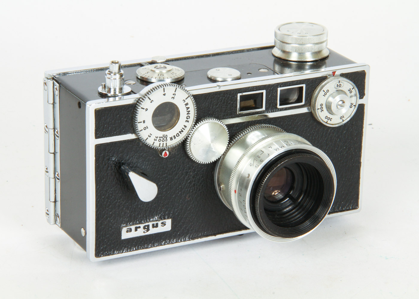Collection of Six Vintage Argus Cameras and Lenses