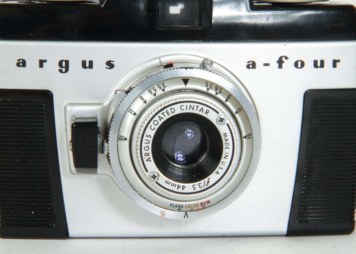 Collection of Six Vintage Argus Cameras and Lenses