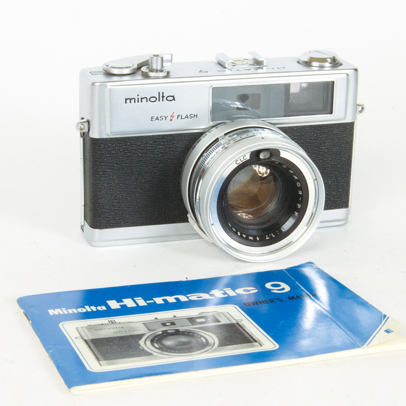 Vintage Minolta Easy Flash Hi-Matic 9 with a Manual