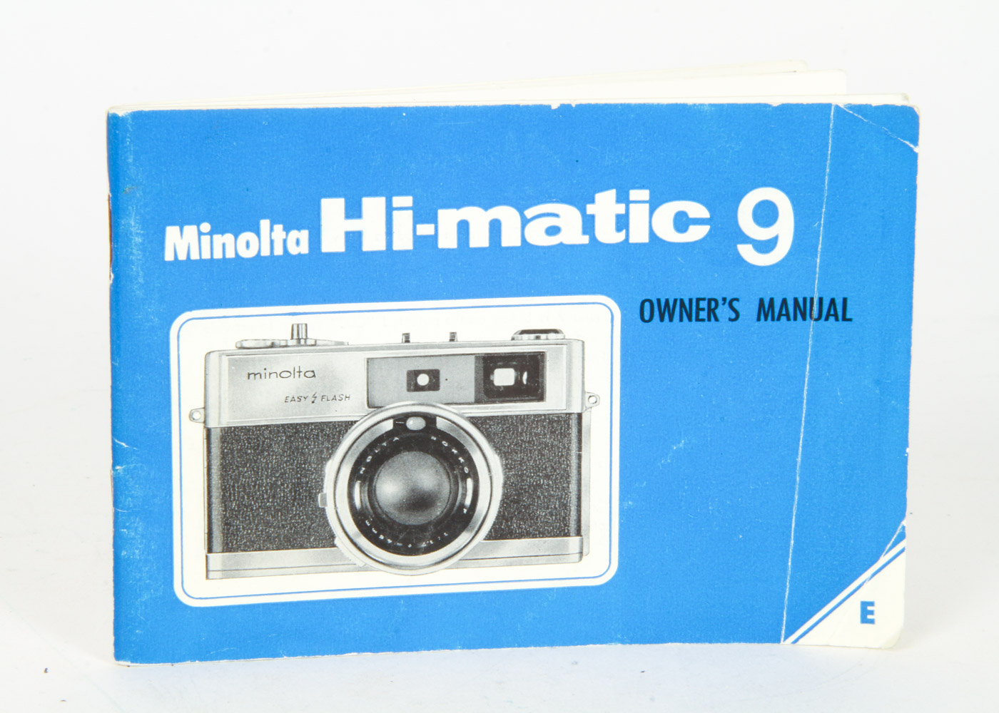 Vintage Minolta Easy Flash Hi-Matic 9 with a Manual