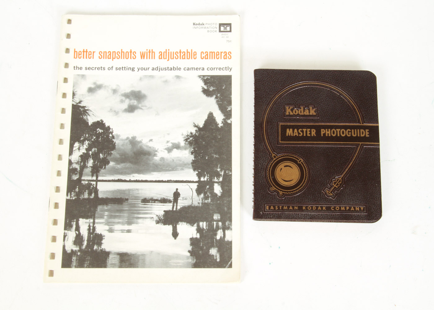 Collection of Vintage Kodak Cameras, Booklet and Set of Filters