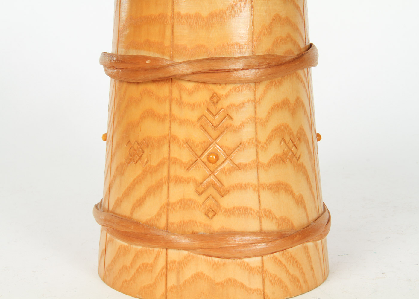 Latvian Style Carved Wood Decor