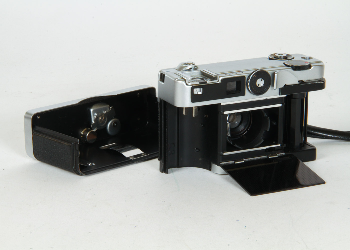 Collection of Petri Color 35E Cameras and a Pair of Petri Filters