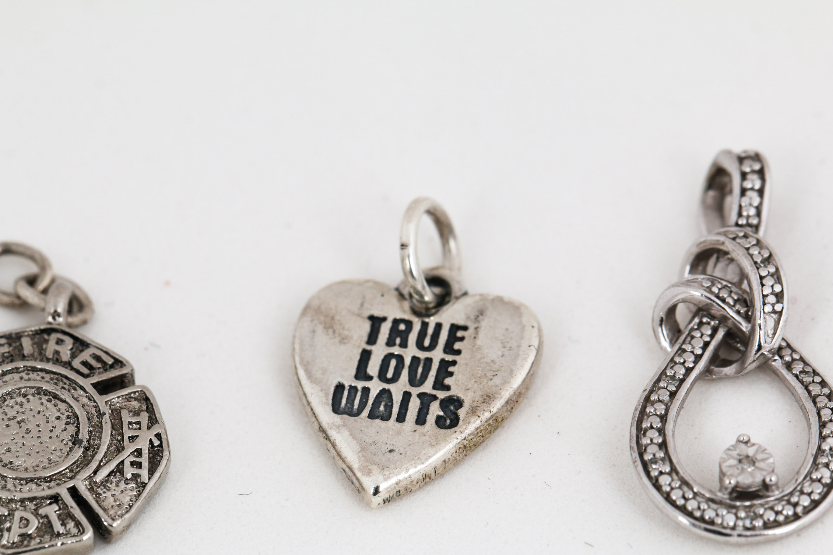 Collection of Sterling Silver Charms